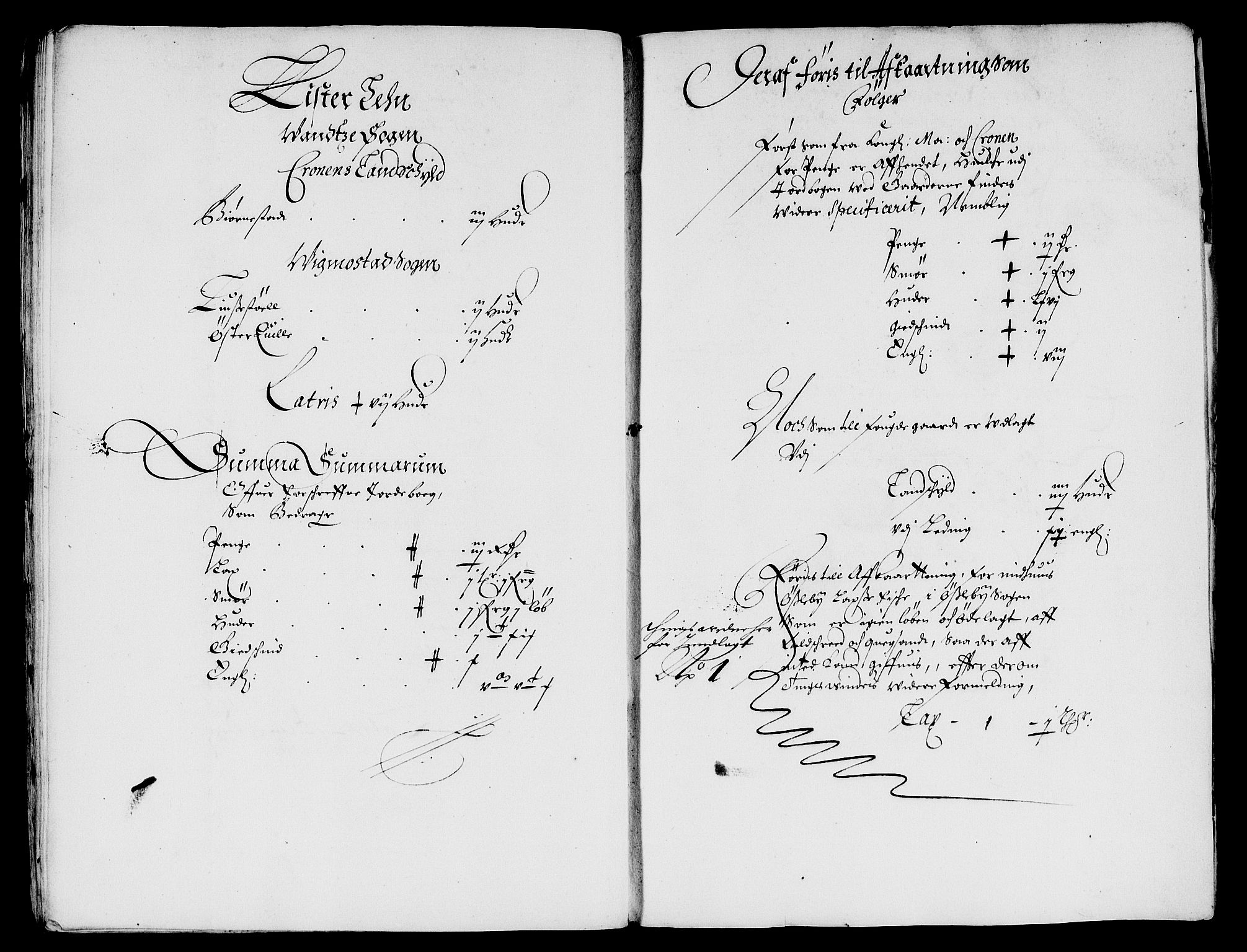 Rentekammeret inntil 1814, Reviderte regnskaper, Lensregnskaper, AV/RA-EA-5023/R/Rb/Rbq/L0053: Nedenes len. Mandals len. Råbyggelag. Laksefisket i Mandals len., 1629-1663