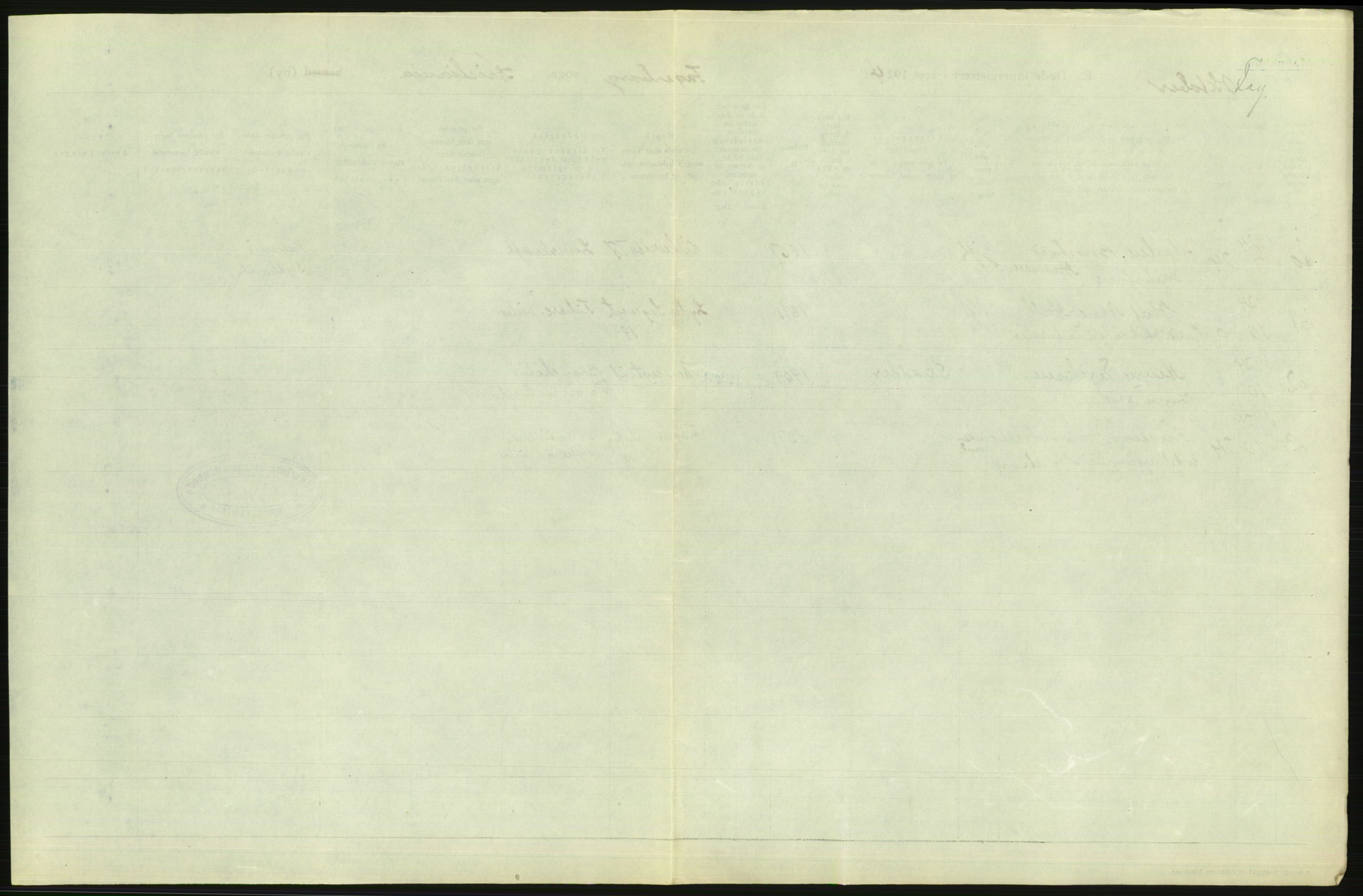 Statistisk sentralbyrå, Sosiodemografiske emner, Befolkning, AV/RA-S-2228/D/Df/Dfc/Dfcd/L0008: Kristiania: Døde menn, 1924, s. 173