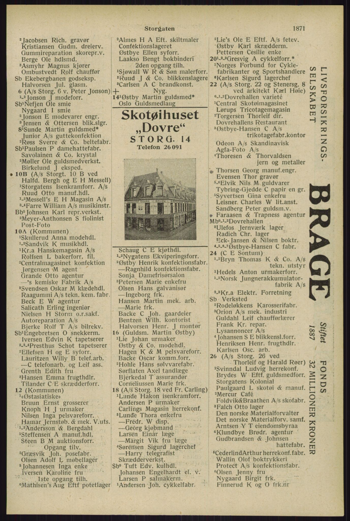 Kristiania/Oslo adressebok, PUBL/-, 1929, s. 1871