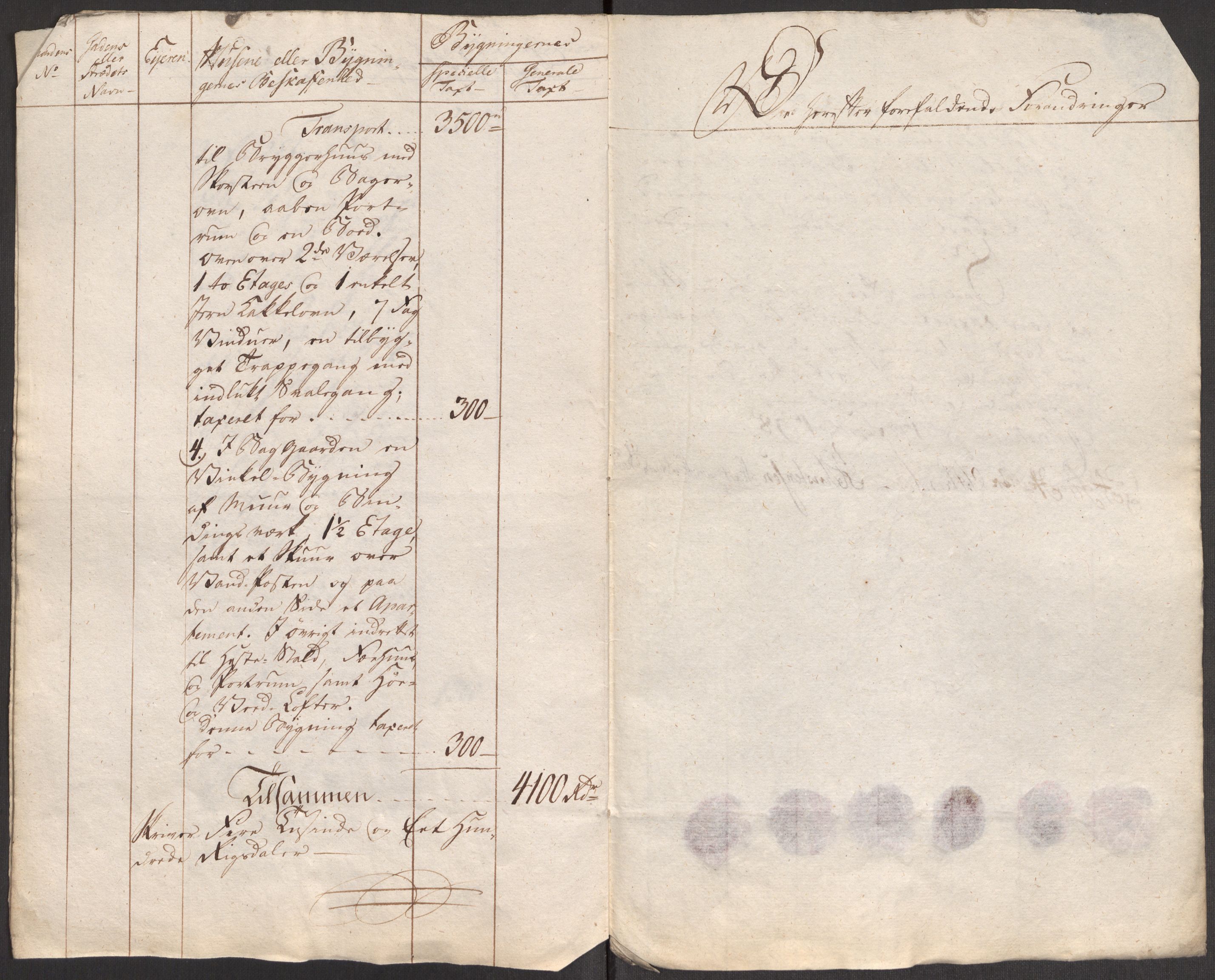 Kristiania magistrat, AV/SAO-A-10711/L/La/Lac/L0002: Branntakster, 1791-1803