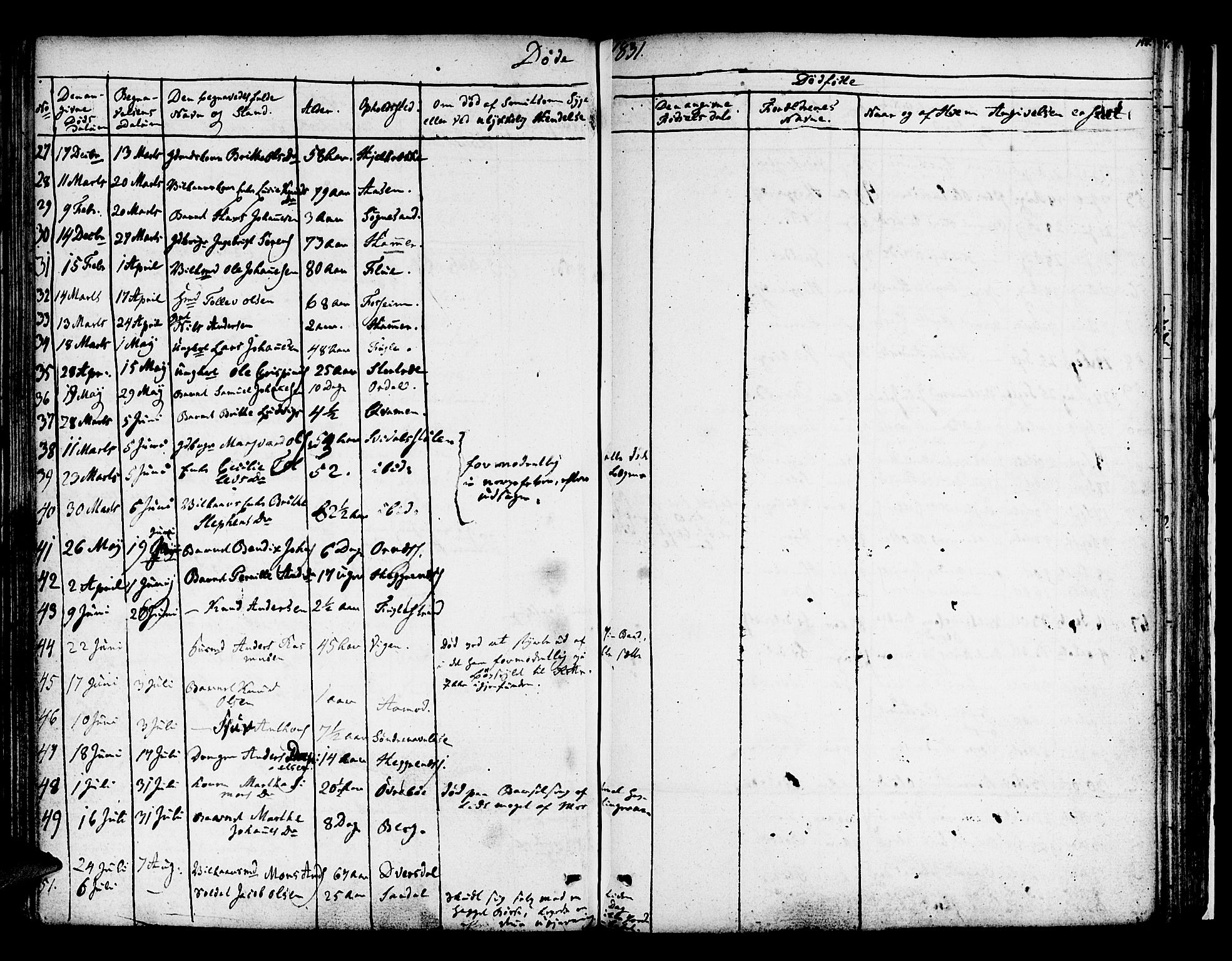 Jølster sokneprestembete, AV/SAB-A-80701/H/Haa/Haaa/L0008: Ministerialbok nr. A 8, 1821-1833, s. 150