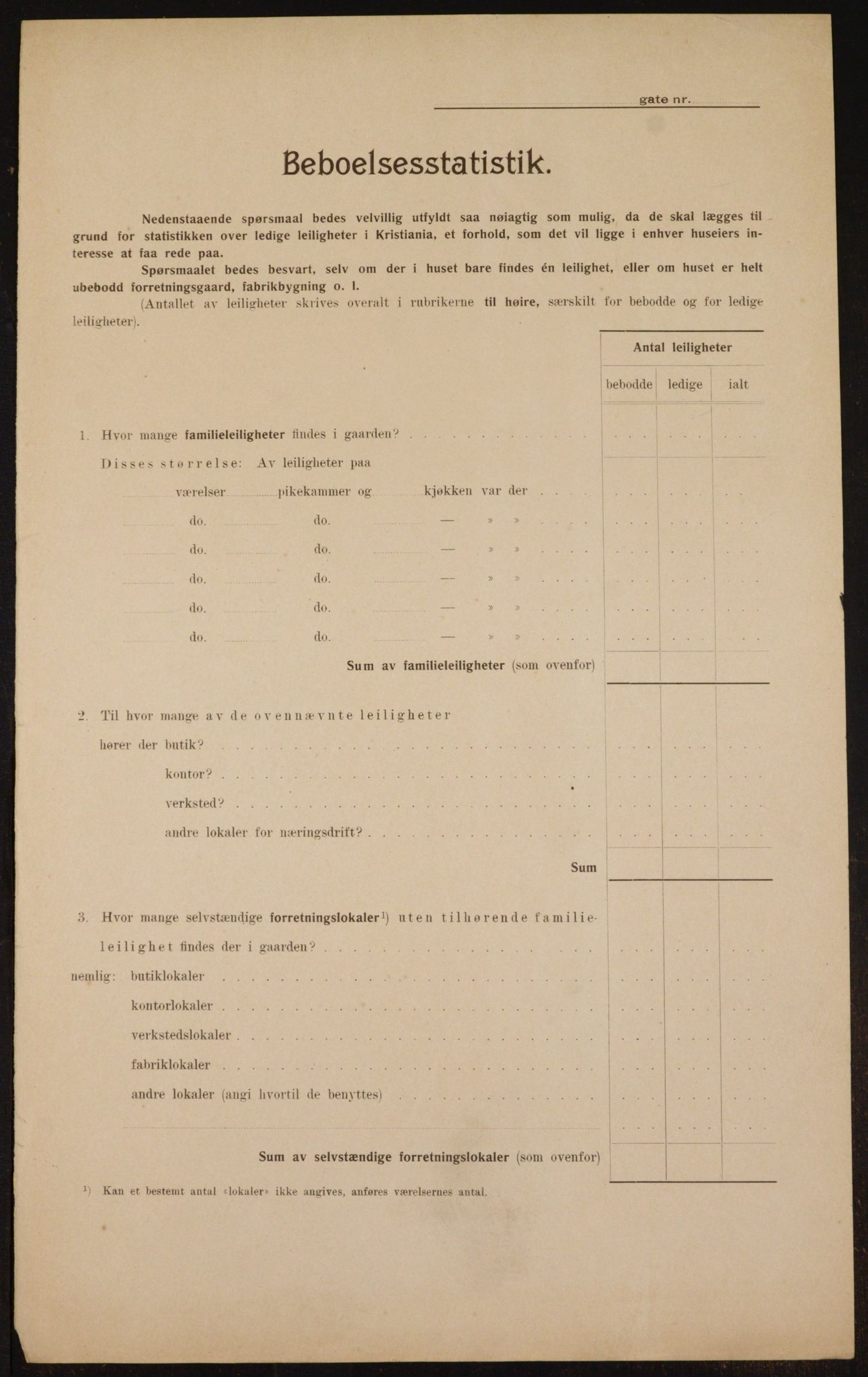 OBA, Kommunal folketelling 1.2.1910 for Kristiania, 1910, s. 71579