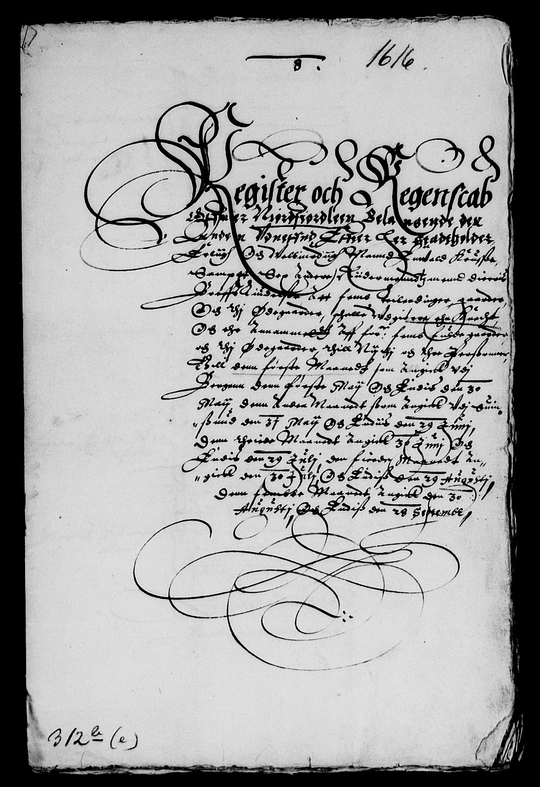 Rentekammeret inntil 1814, Reviderte regnskaper, Lensregnskaper, AV/RA-EA-5023/R/Rb/Rbt/L0013: Bergenhus len, 1611-1613