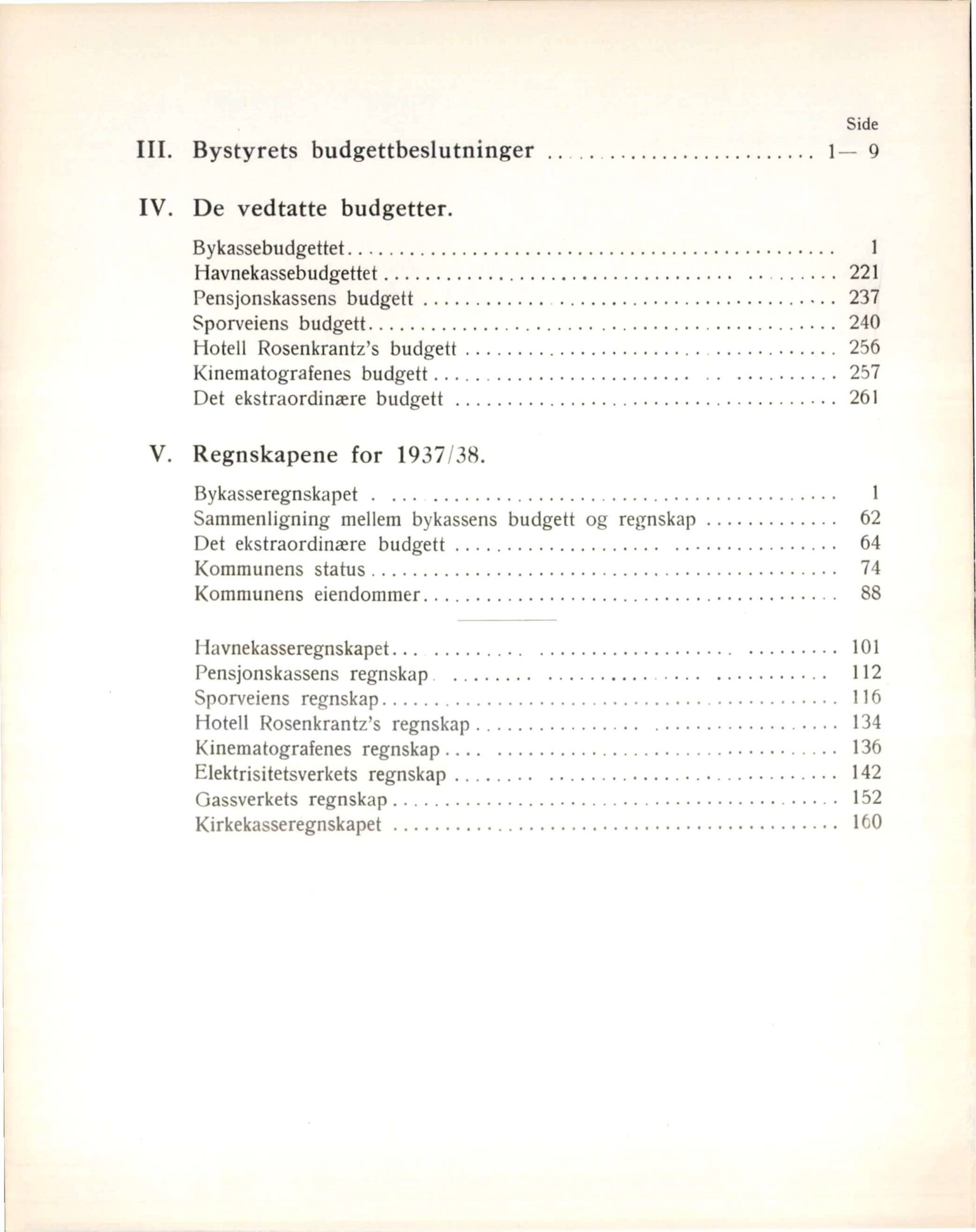 Bergen kommune. Formannskapet, BBA/A-0003/Ad/L0137: Bergens Kommuneforhandlinger, bind II, 1938