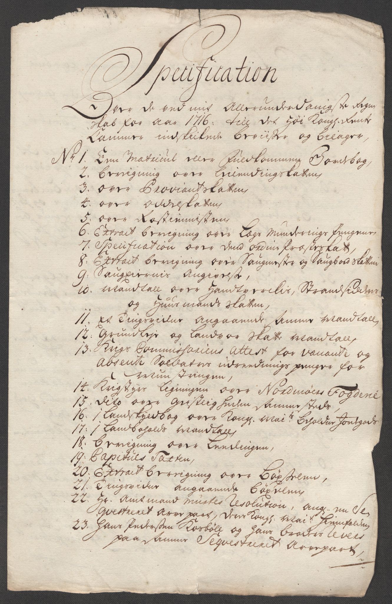 Rentekammeret inntil 1814, Reviderte regnskaper, Fogderegnskap, RA/EA-4092/R56/L3749: Fogderegnskap Nordmøre, 1716, s. 15