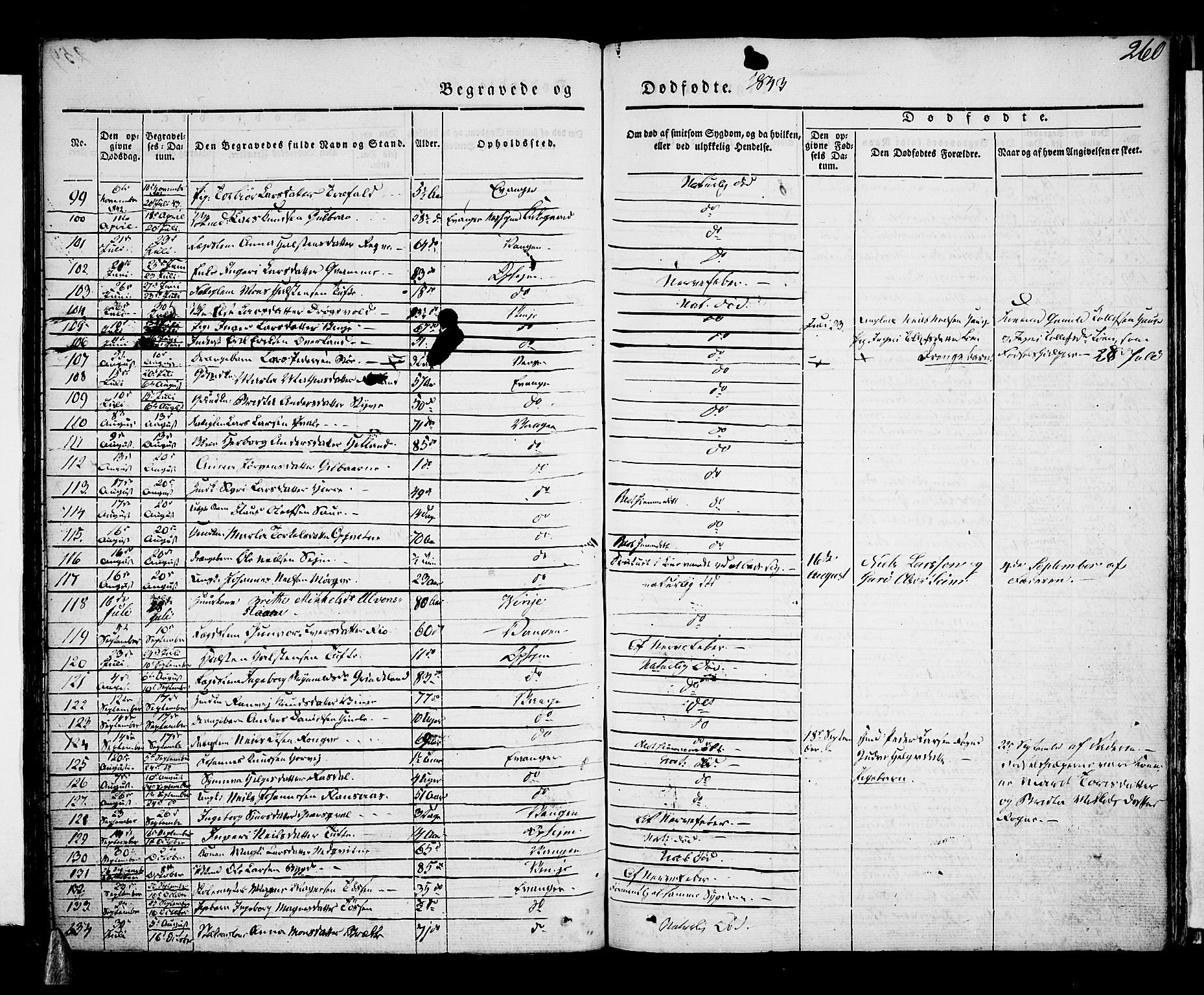 Voss sokneprestembete, AV/SAB-A-79001/H/Haa: Ministerialbok nr. A 13, 1836-1851, s. 260