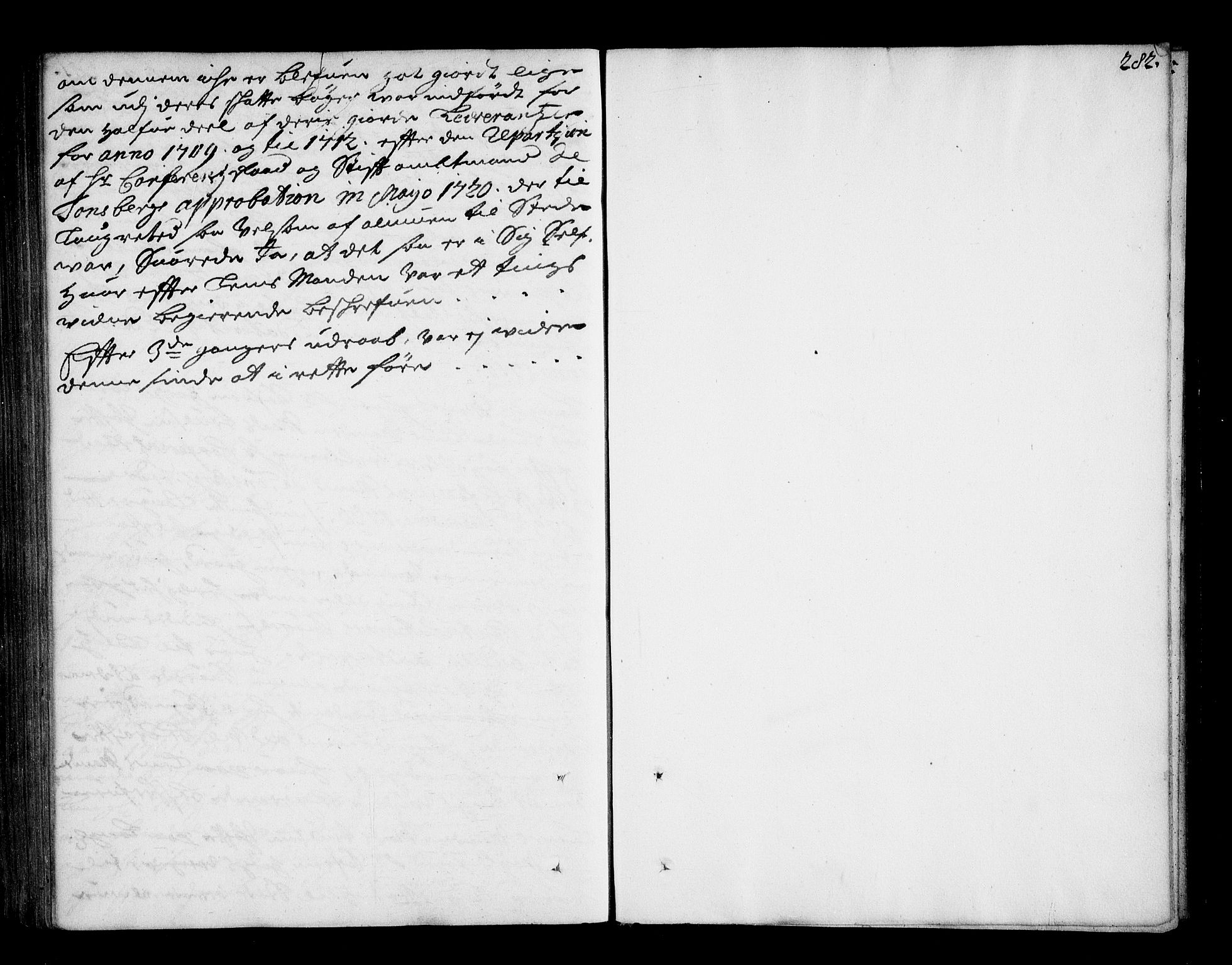 Lier, Røyken og Hurum sorenskriveri, AV/SAKO-A-89/F/Fa/L0044: Tingbok, 1716-1721, s. 282