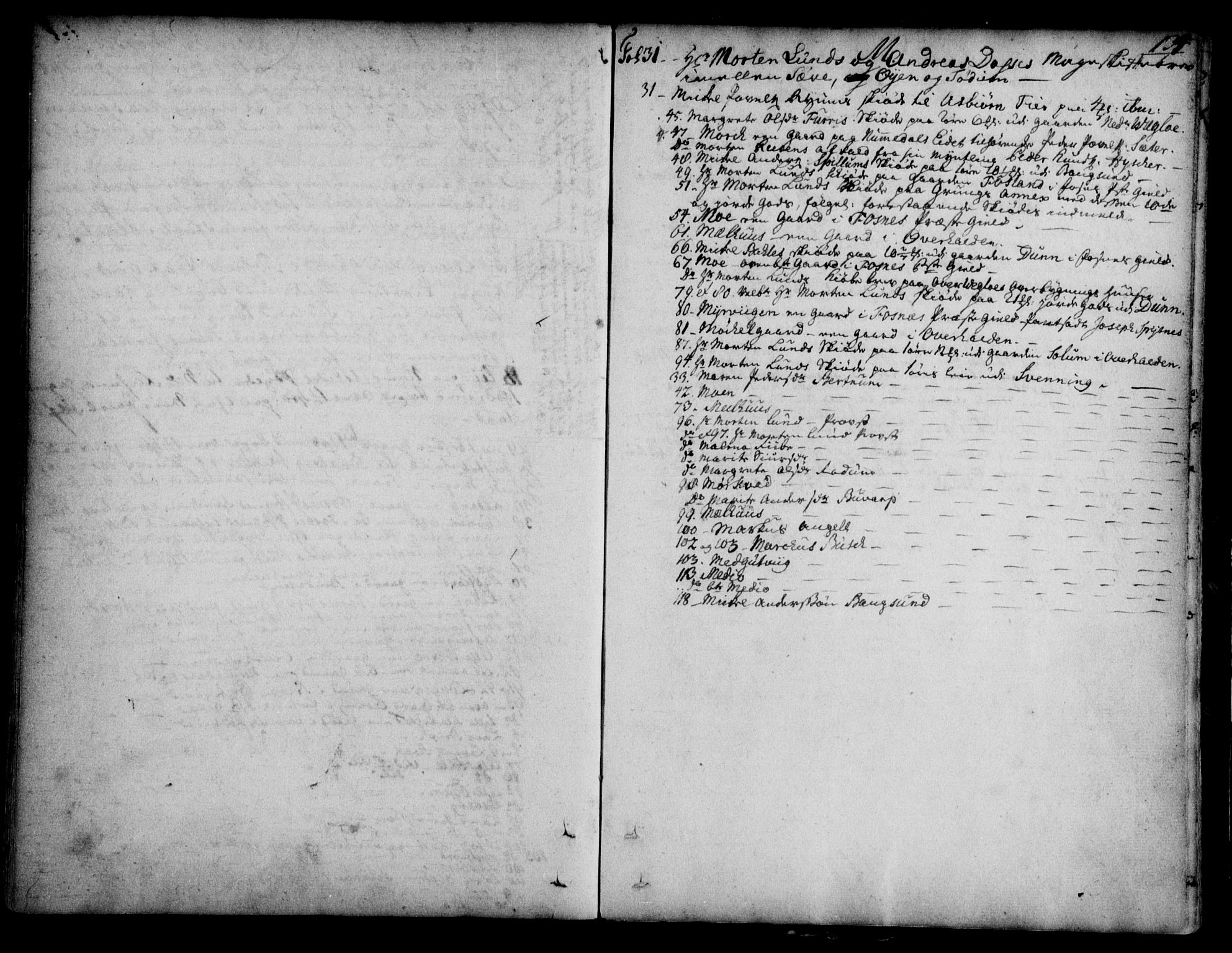 Namdal sorenskriveri, SAT/A-4133/1/2/2C/L0001: Pantebok nr. A, 1733-1746, s. 134