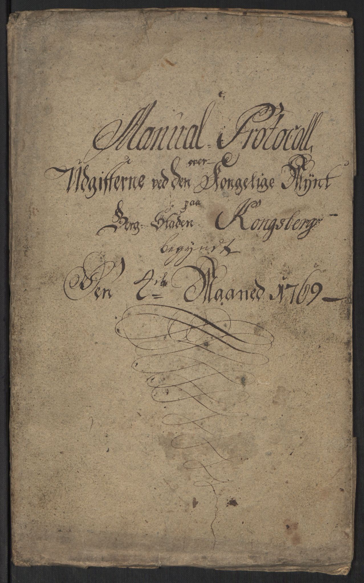 Rentekammeret inntil 1814, Realistisk ordnet avdeling, AV/RA-EA-4070/Oa/L0010: [Y8]: Regninger for Kongsbergs mynt., 1760-1805, s. 95