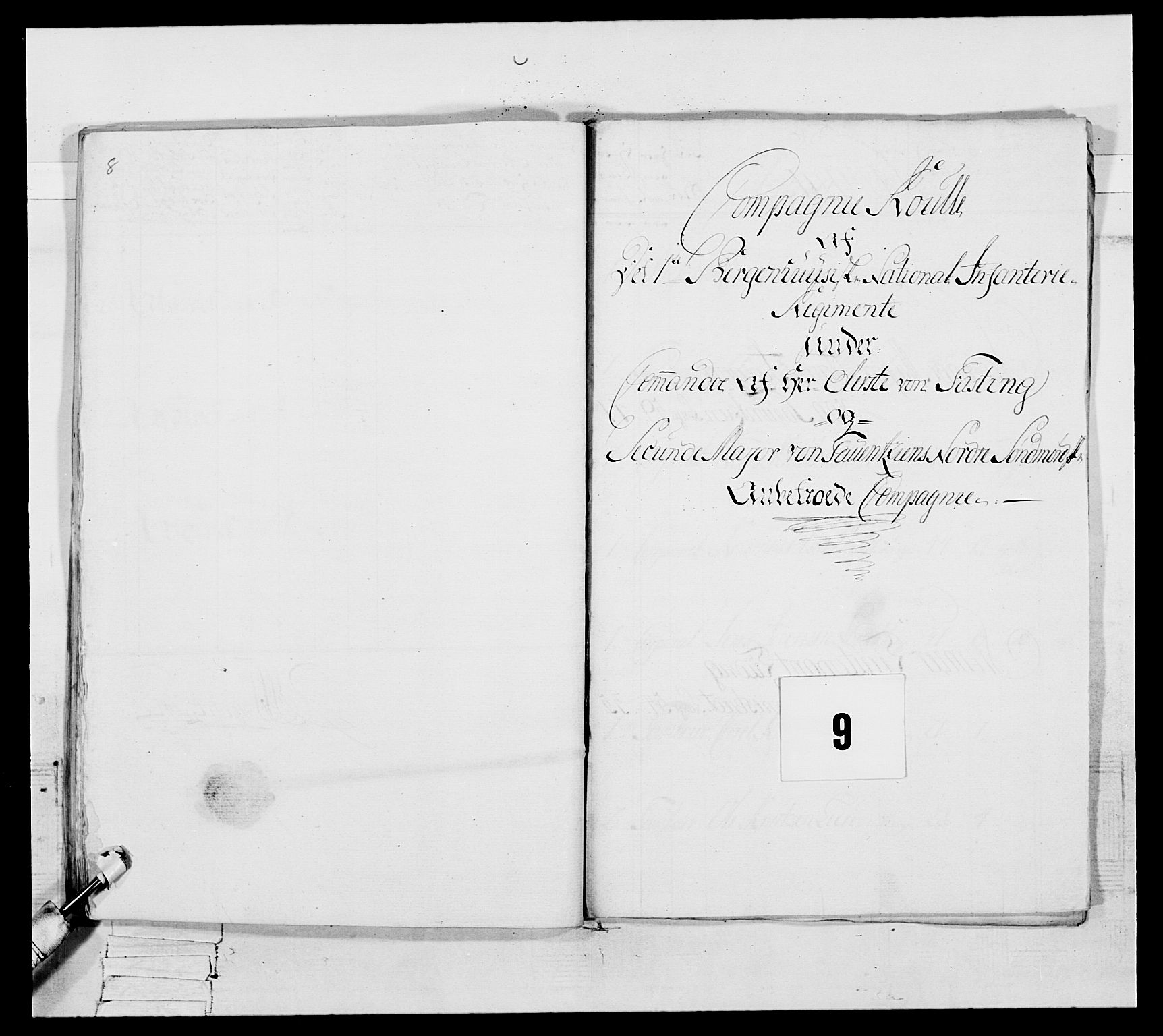 Generalitets- og kommissariatskollegiet, Det kongelige norske kommissariatskollegium, AV/RA-EA-5420/E/Eh/L0091: 1. Bergenhusiske nasjonale infanteriregiment, 1780-1783, s. 246