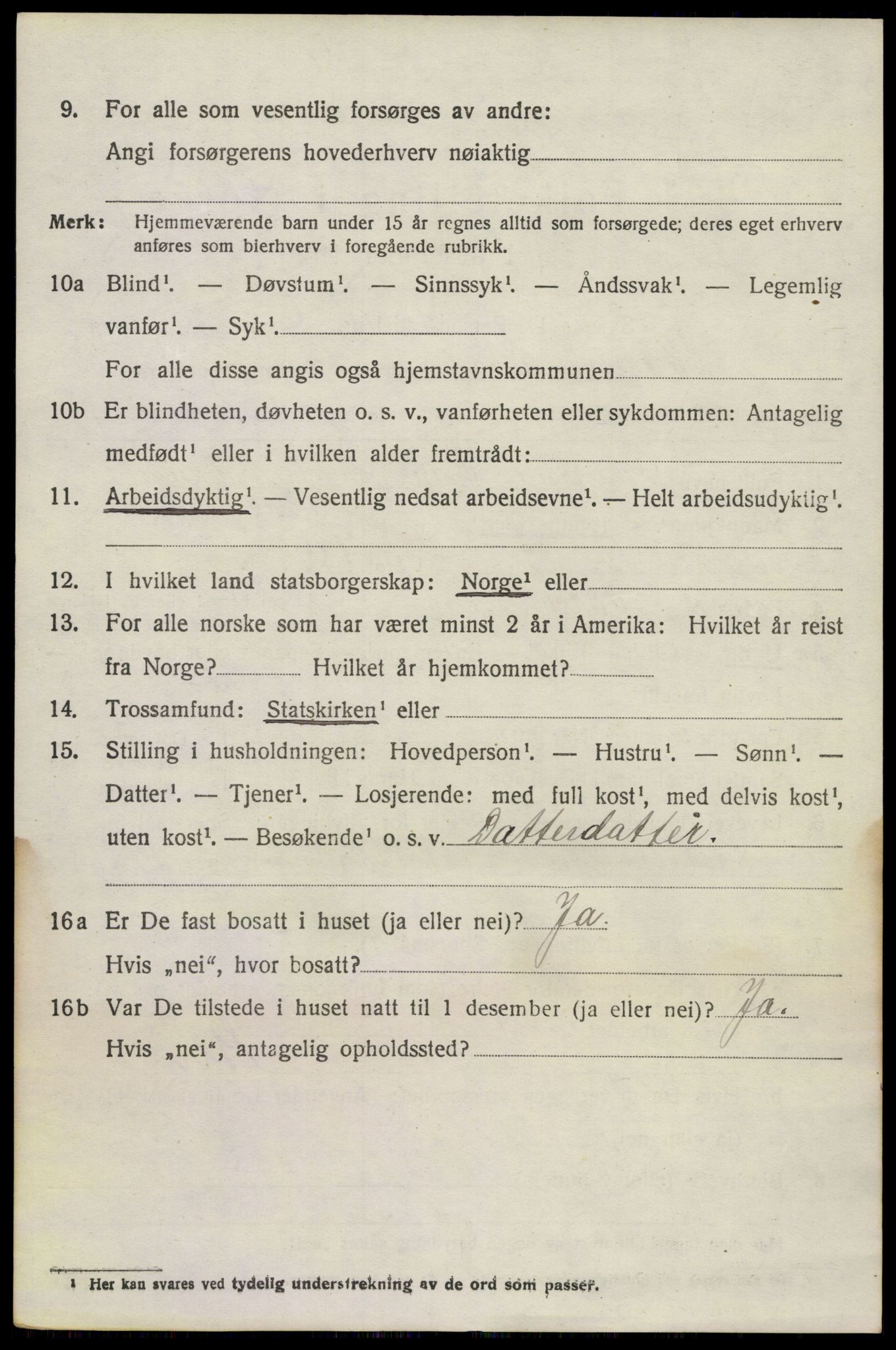 SAKO, Folketelling 1920 for 0726 Brunlanes herred, 1920, s. 3368