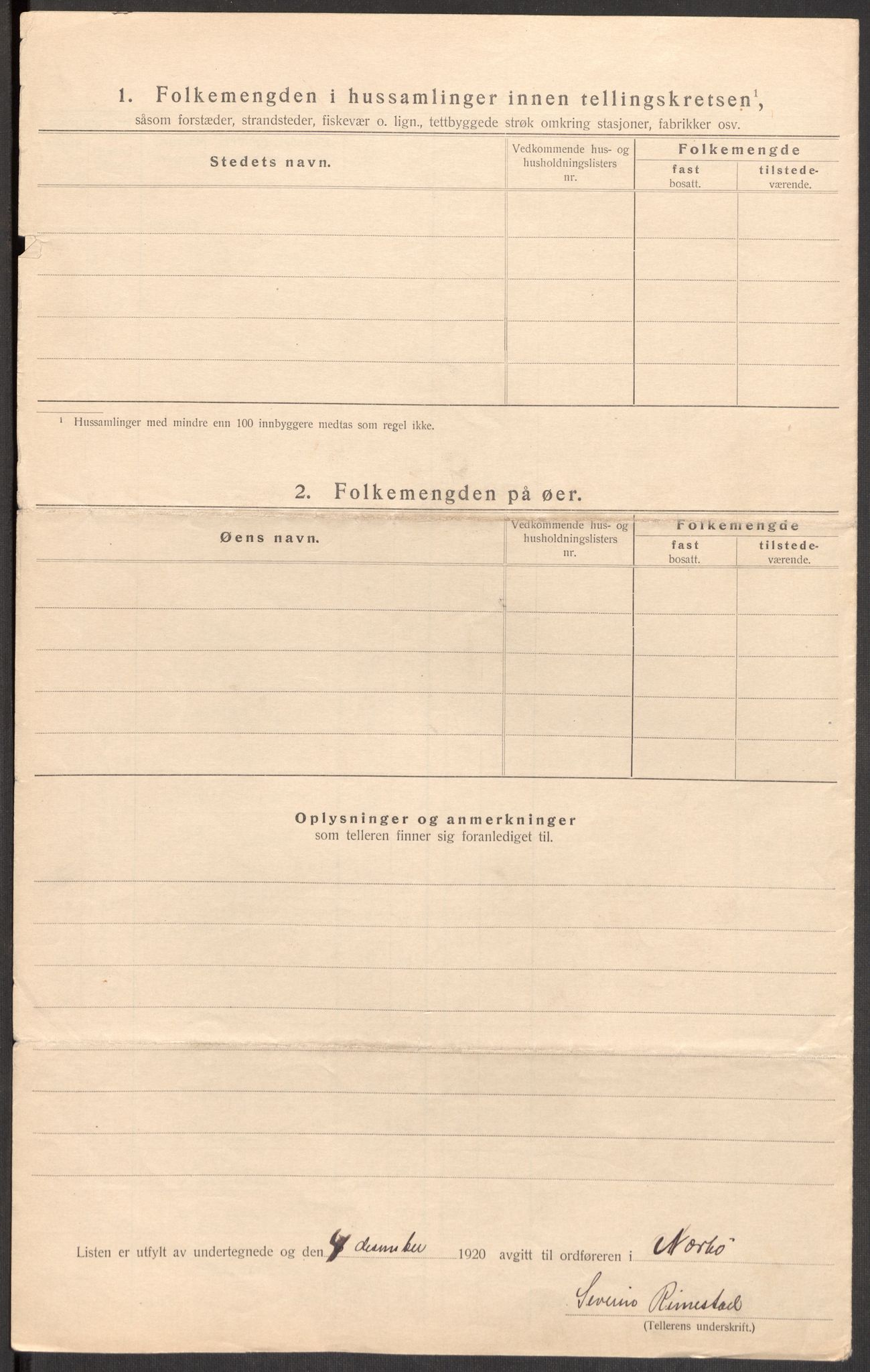 SAST, Folketelling 1920 for 1119 Nærbø herred, 1920, s. 9