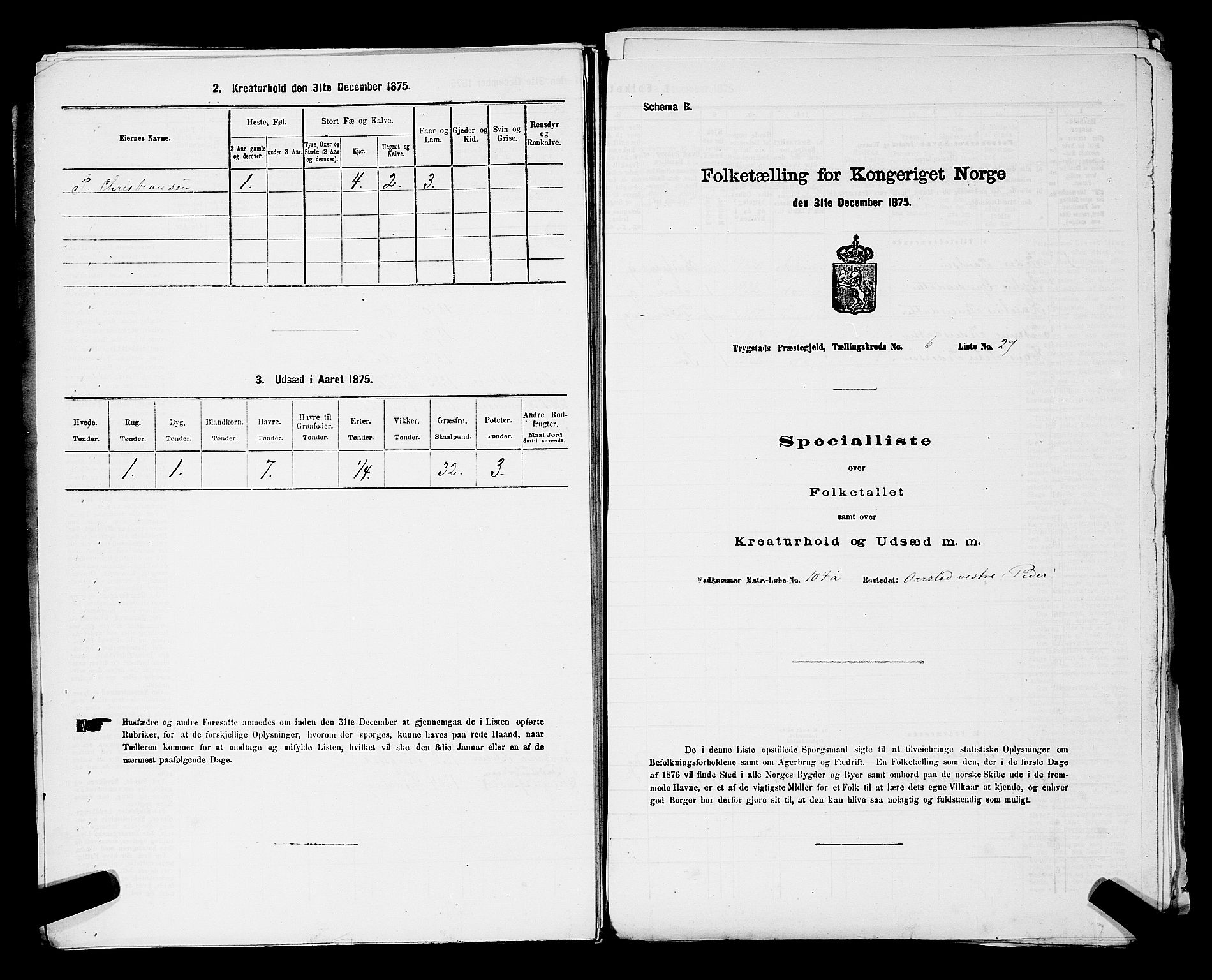 RA, Folketelling 1875 for 0122P Trøgstad prestegjeld, 1875, s. 670