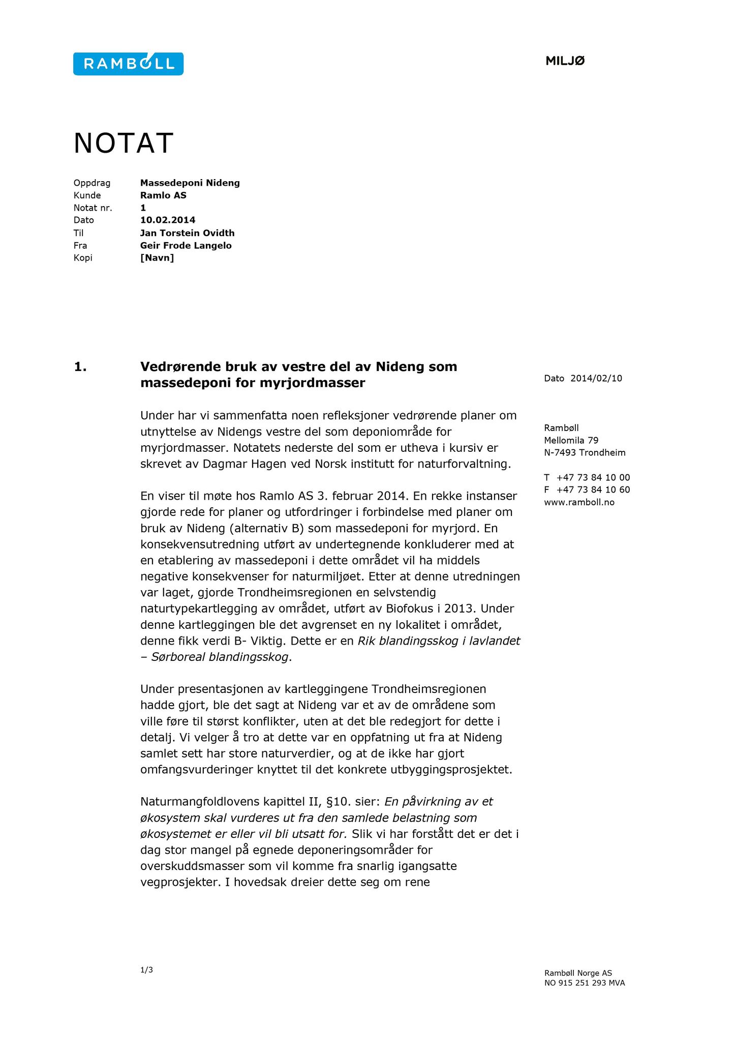 Klæbu Kommune, TRKO/KK/02-FS/L007: Formannsskapet - Møtedokumenter, 2014, s. 798