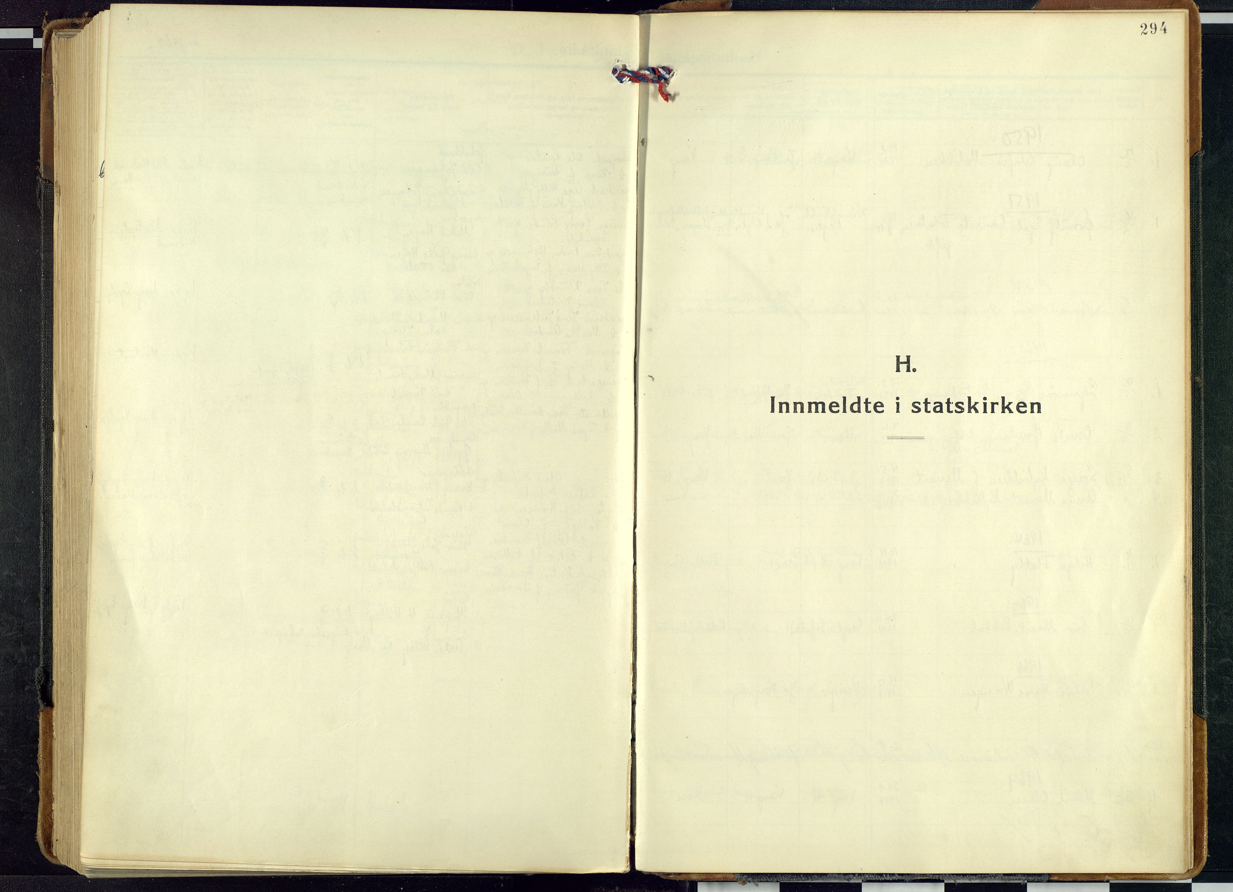 Vang prestekontor, Hedmark, SAH/PREST-008/H/Ha/Haa/L0024: Ministerialbok nr. 24, 1941-1967, s. 294