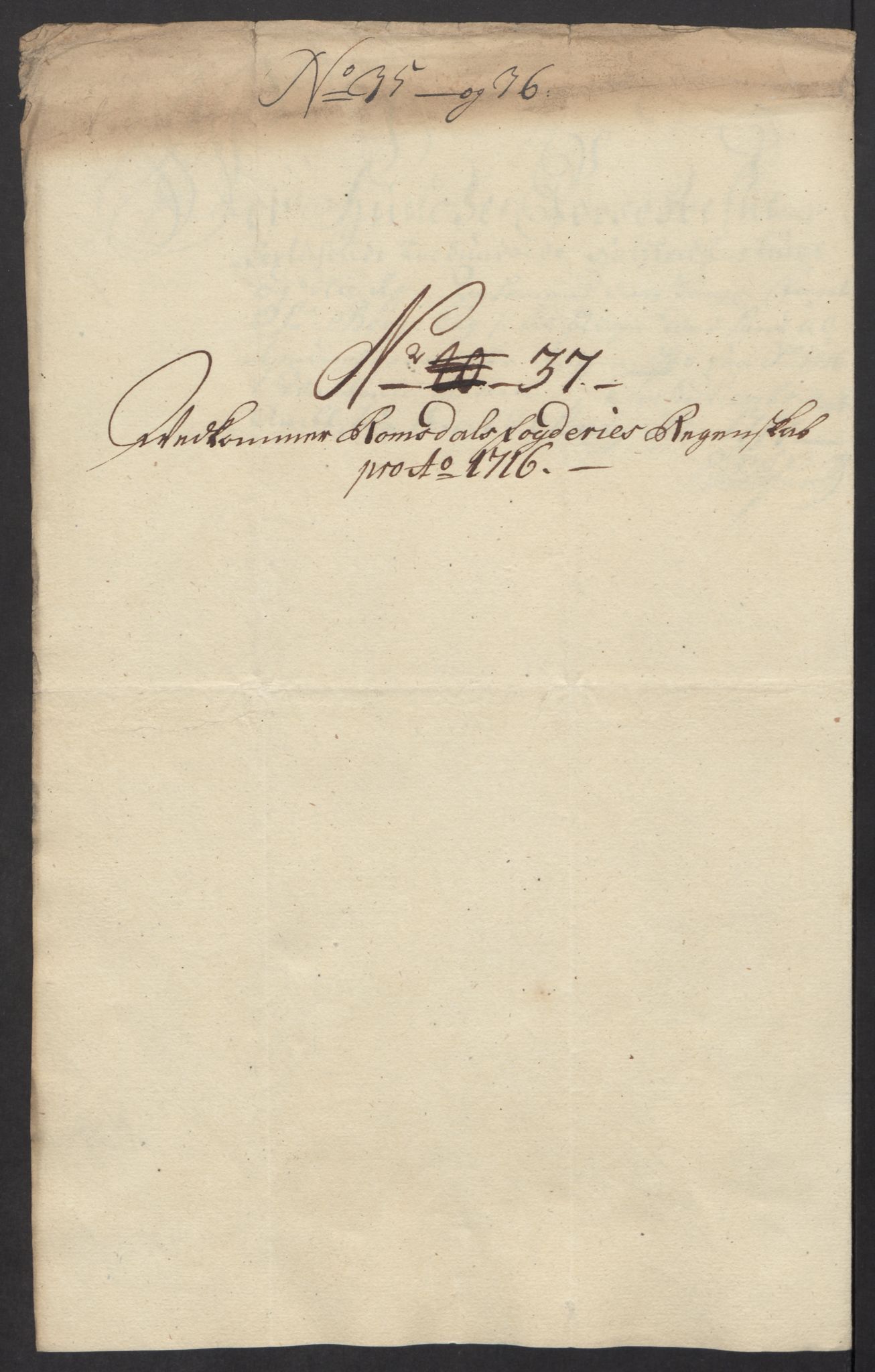 Rentekammeret inntil 1814, Reviderte regnskaper, Fogderegnskap, RA/EA-4092/R55/L3663: Fogderegnskap Romsdal, 1715-1716, s. 468