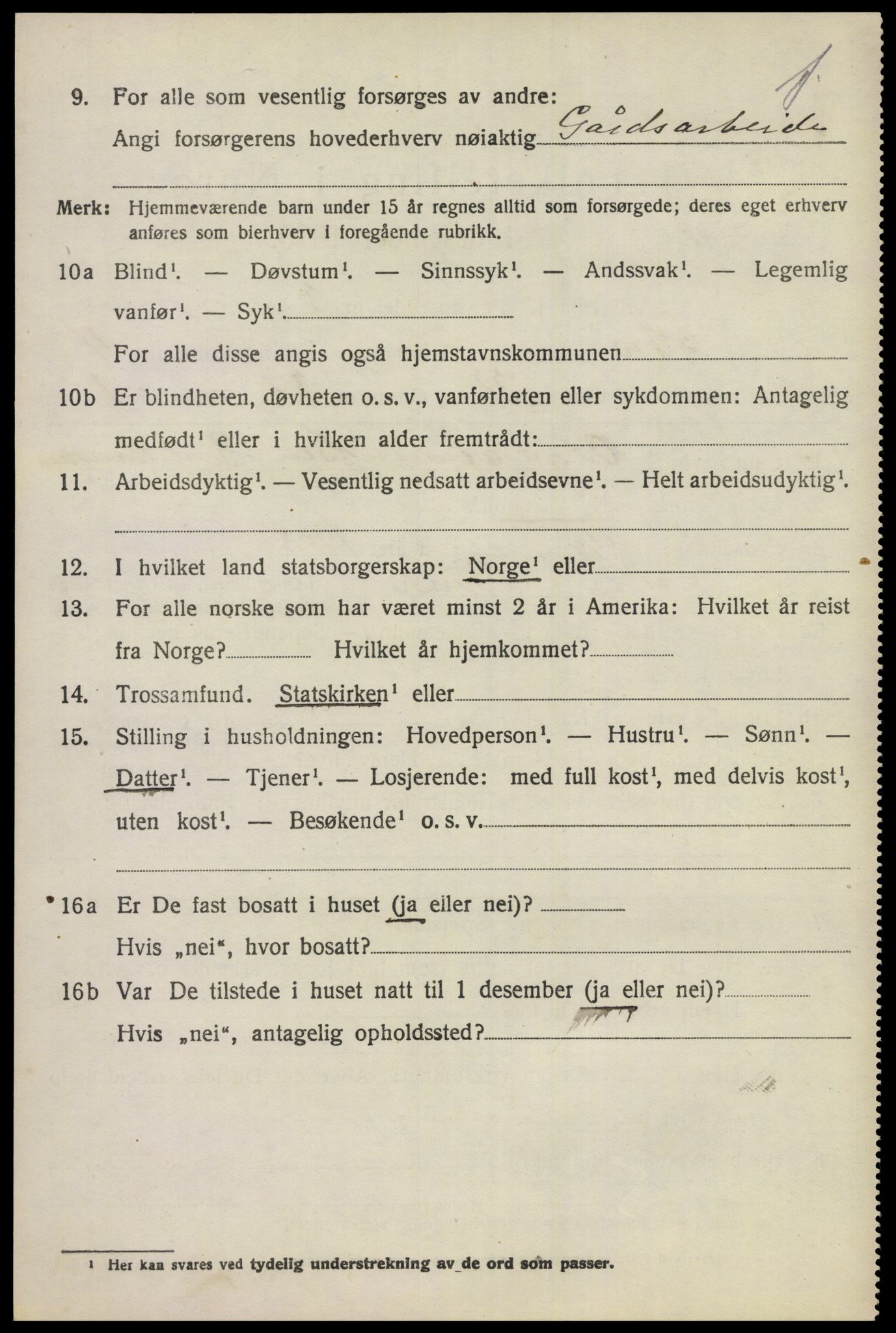 SAKO, Folketelling 1920 for 0616 Nes herred, 1920, s. 2397