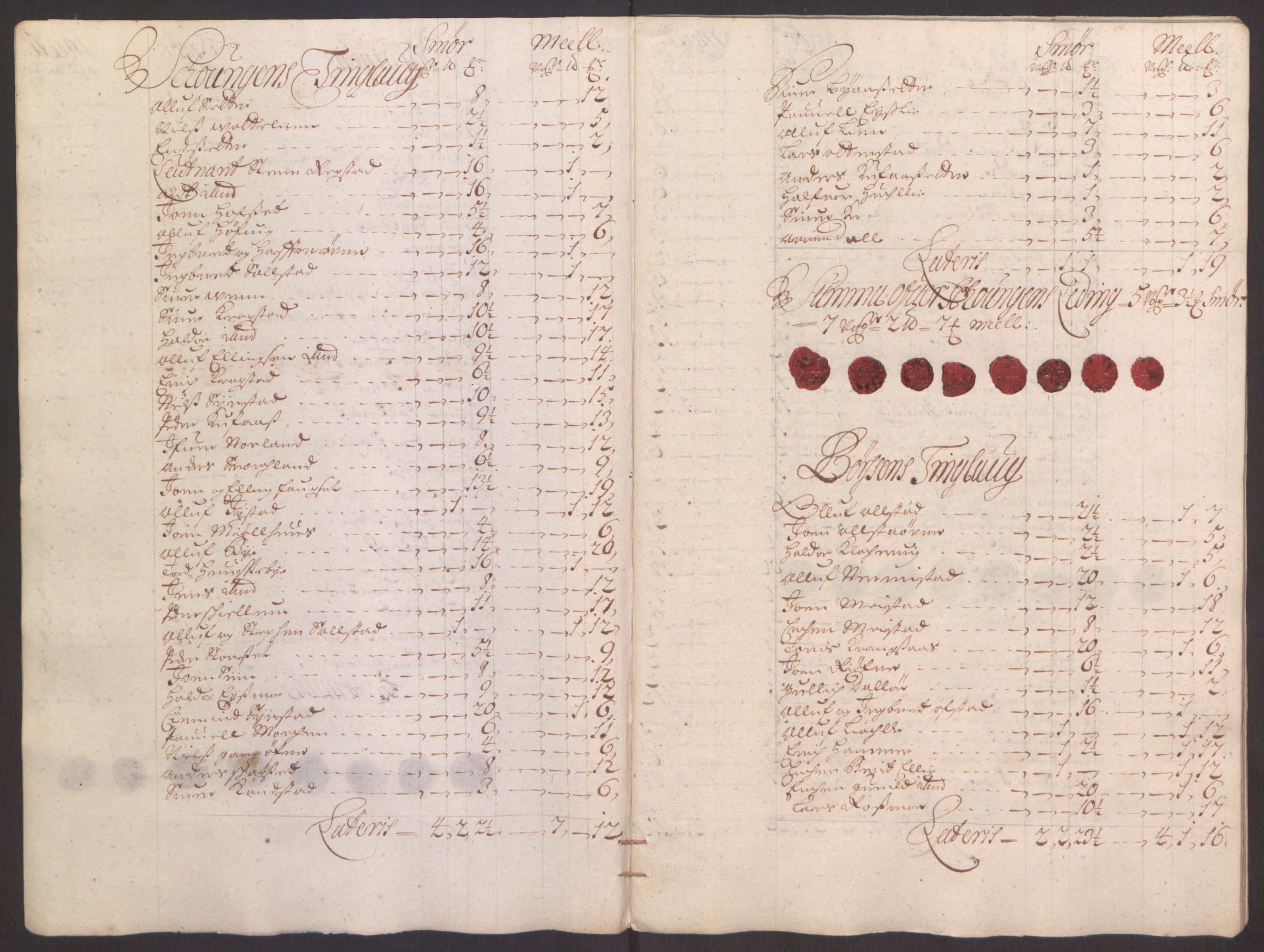 Rentekammeret inntil 1814, Reviderte regnskaper, Fogderegnskap, RA/EA-4092/R61/L4105: Fogderegnskap Strinda og Selbu, 1695, s. 84