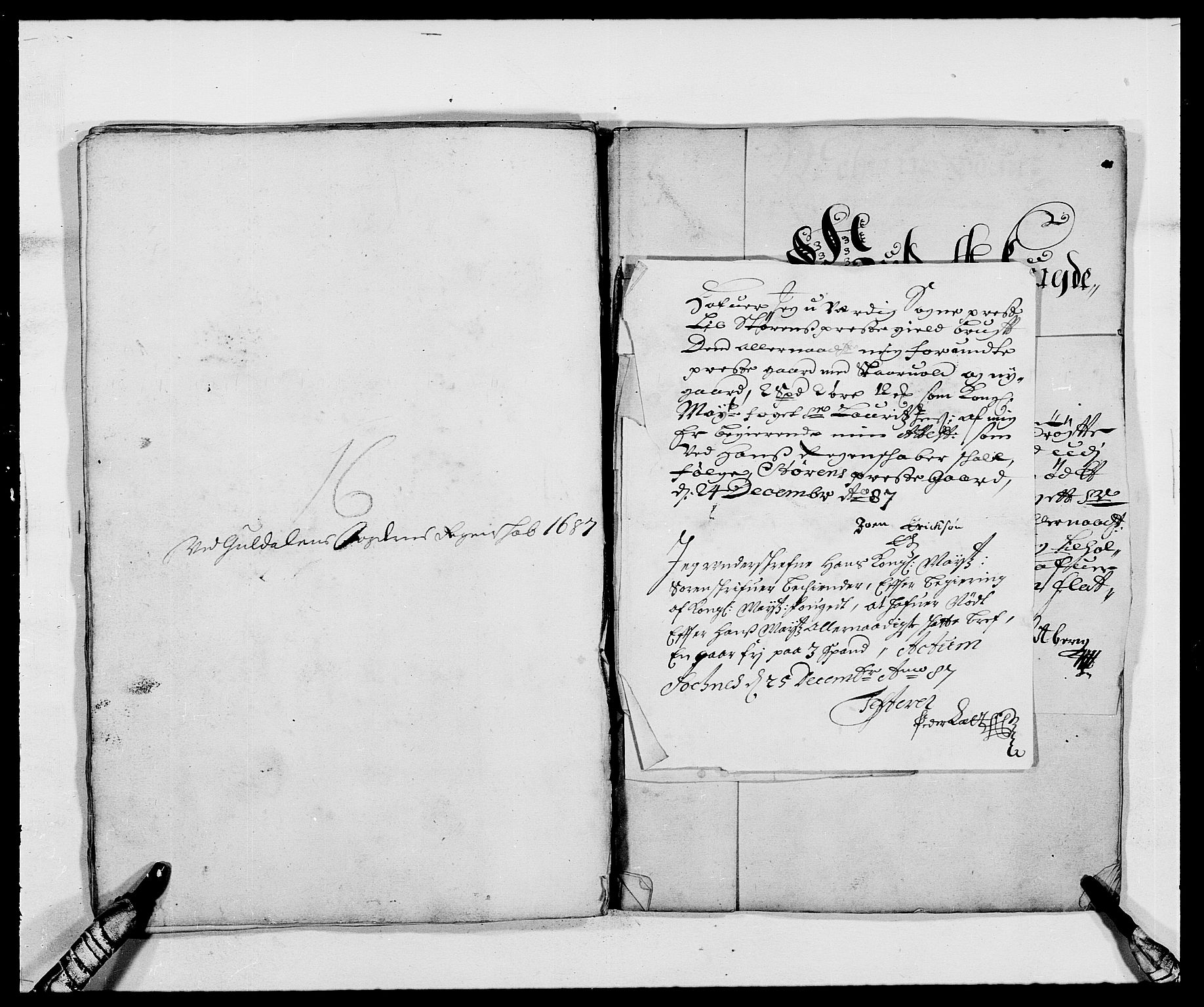 Rentekammeret inntil 1814, Reviderte regnskaper, Fogderegnskap, AV/RA-EA-4092/R59/L3939: Fogderegnskap Gauldal, 1687-1688, s. 84