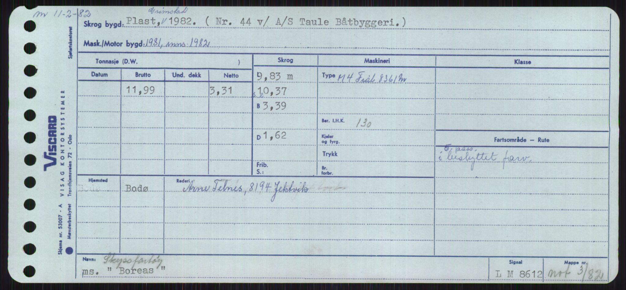 Sjøfartsdirektoratet med forløpere, Skipsmålingen, AV/RA-S-1627/H/Ha/L0001/0002: Fartøy, A-Eig / Fartøy Bjør-Eig, s. 145