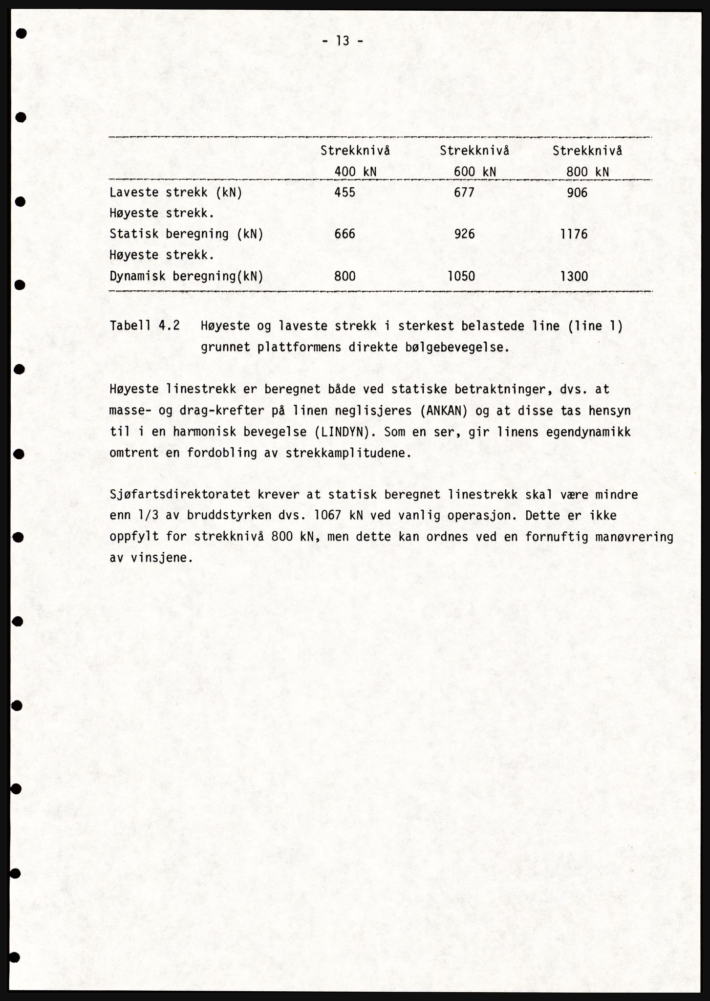 Justisdepartementet, Granskningskommisjonen ved Alexander Kielland-ulykken 27.3.1980, AV/RA-S-1165/D/L0021: V Forankring (Doku.liste + V1-V3 av 3)/W Materialundersøkelser (Doku.liste + W1-W10 av 10 - W9 eske 26), 1980-1981, s. 18