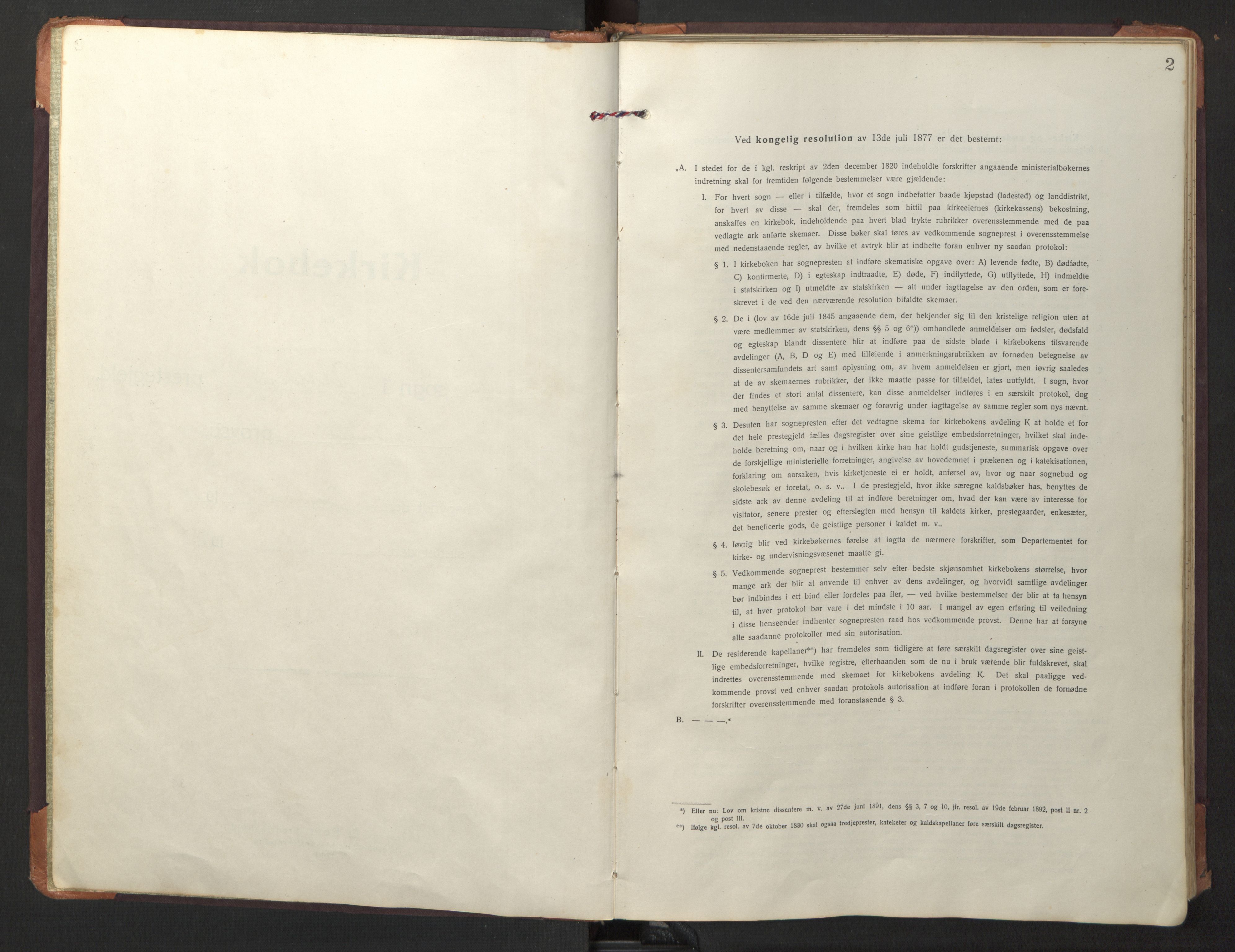 Ministerialprotokoller, klokkerbøker og fødselsregistre - Nord-Trøndelag, SAT/A-1458/733/L0328: Klokkerbok nr. 733C03, 1919-1966, s. 2