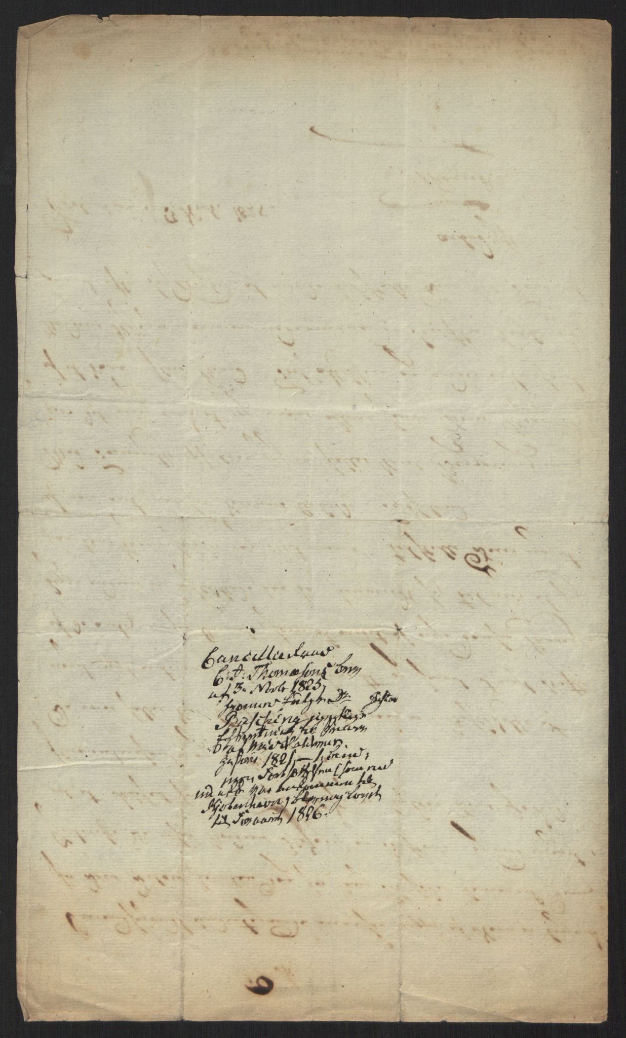 Mørch, Andreas Jensen, AV/RA-PA-0004/F/L0001: Brev, avskrifter, familiedokumenter m.v., 1345-1834, s. 46