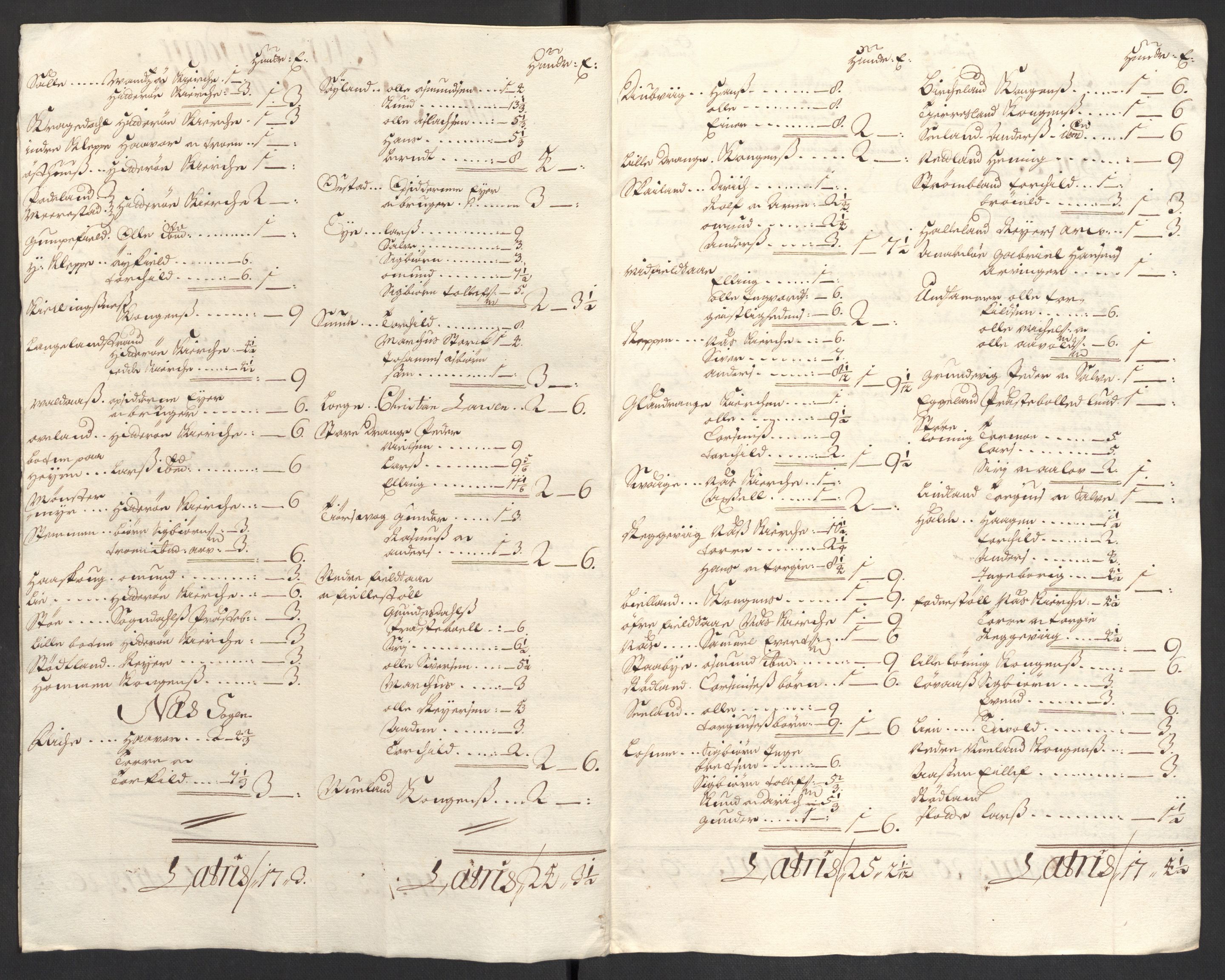 Rentekammeret inntil 1814, Reviderte regnskaper, Fogderegnskap, RA/EA-4092/R43/L2547: Fogderegnskap Lista og Mandal, 1698-1699, s. 84