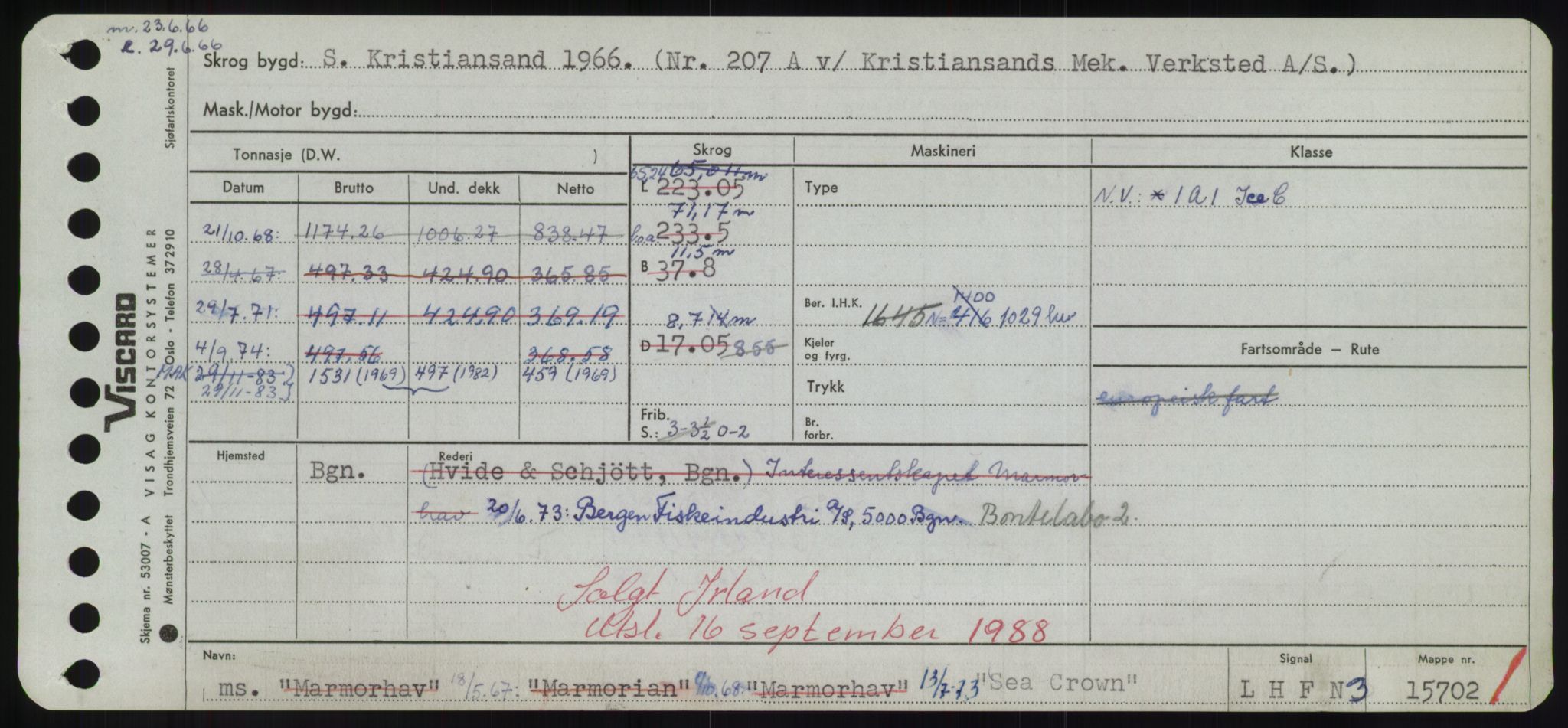 Sjøfartsdirektoratet med forløpere, Skipsmålingen, AV/RA-S-1627/H/Hd/L0032: Fartøy, San-Seve, s. 271