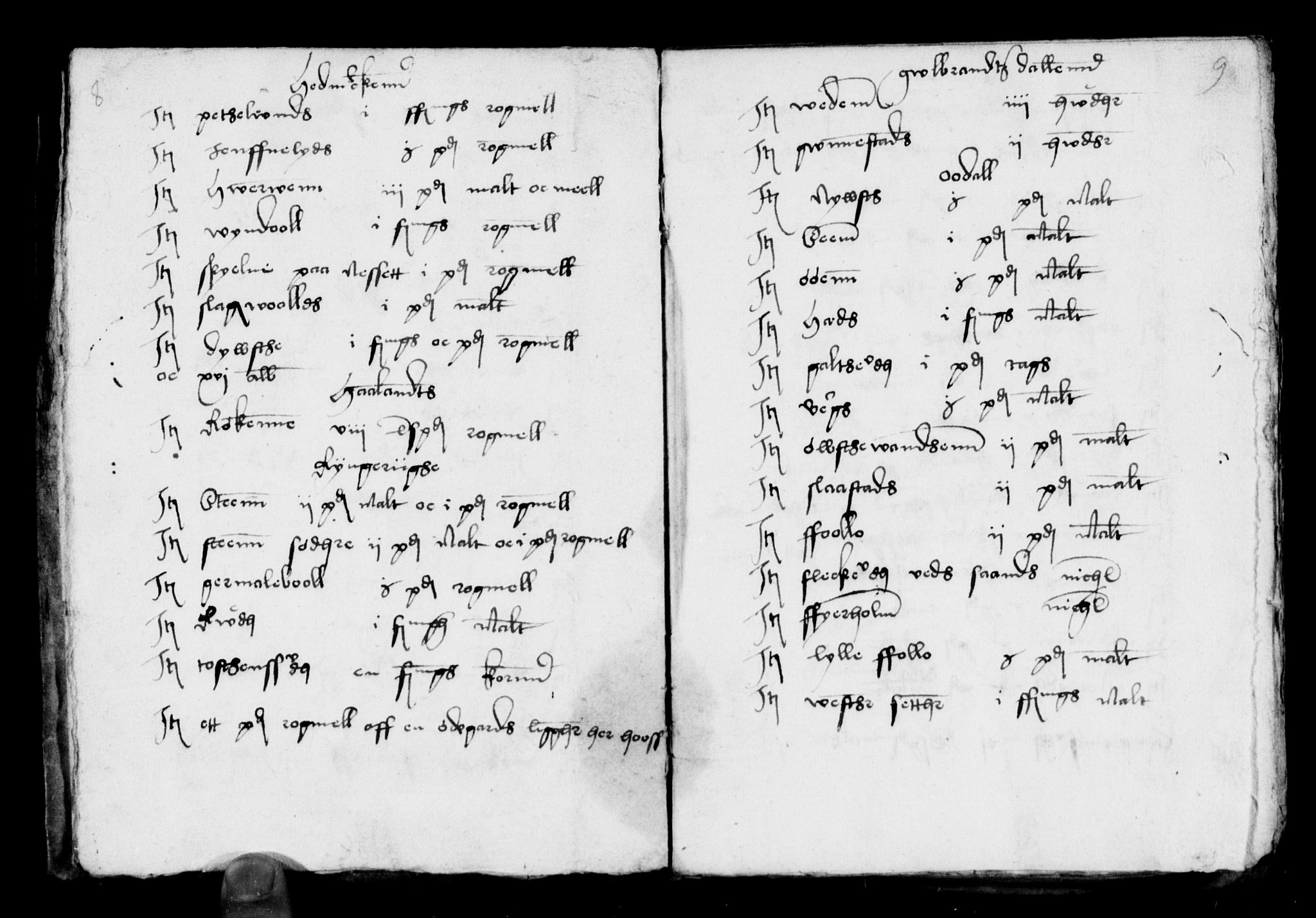 Rentekammeret inntil 1814, Reviderte regnskaper, Lensregnskaper, AV/RA-EA-5023/R/Ra/L0015: Trondheim len, 1564-1566; Nordnorske len, 1566-1567; Alle norske len, 1569-1570; Adelsgods, 1519-1520 Kirke- og klostergods, kommunegods m.m. 1540-1542
, 1519-1570