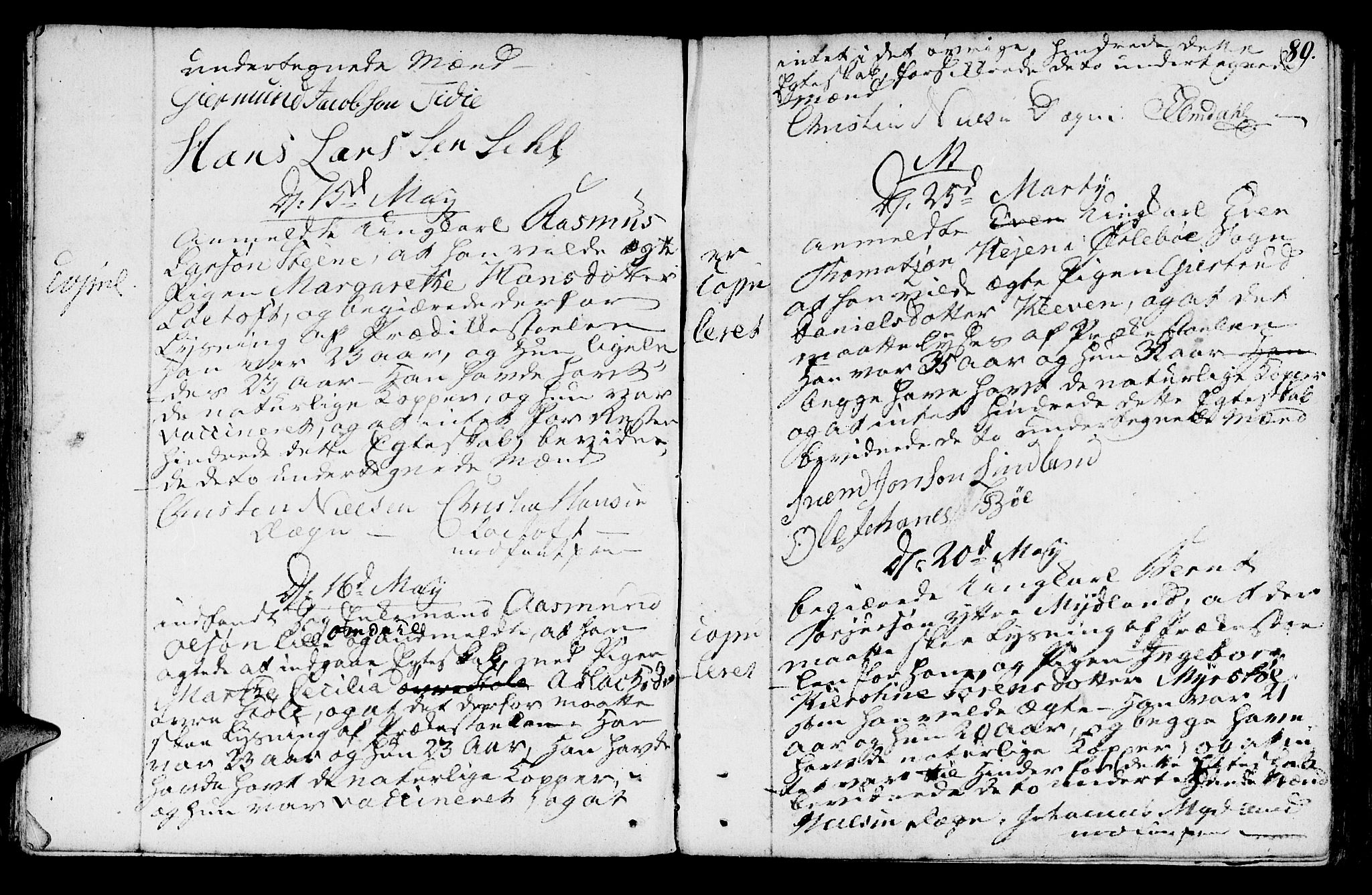 Sokndal sokneprestkontor, AV/SAST-A-101808: Ministerialbok nr. A 5, 1806-1826, s. 89