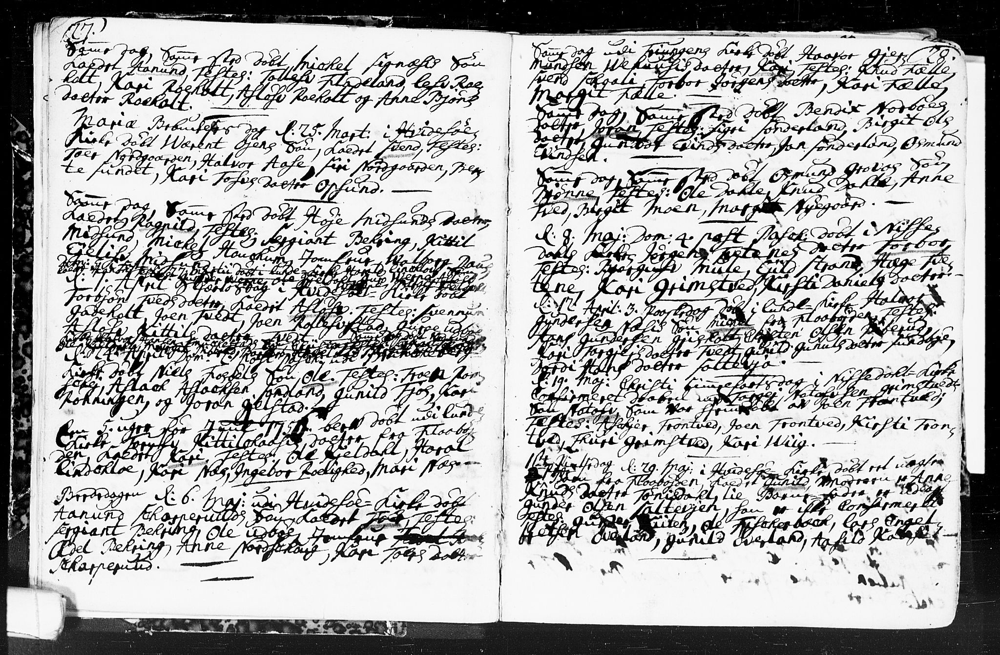 Kviteseid kirkebøker, SAKO/A-276/F/Fa/L0001: Ministerialbok nr. I 1, 1754-1773, s. 27-28