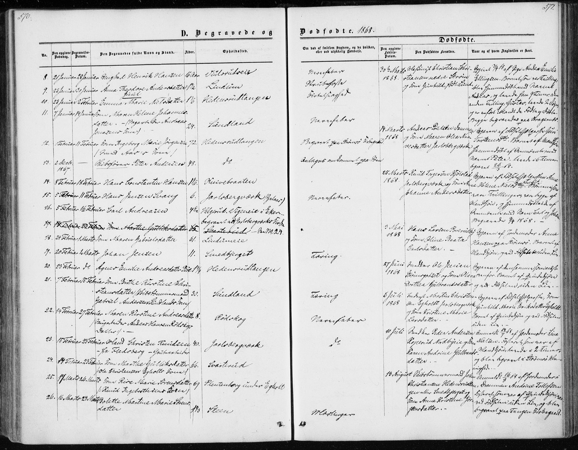 Skoger kirkebøker, SAKO/A-59/F/Fa/L0004: Ministerialbok nr. I 4, 1862-1872, s. 570-571