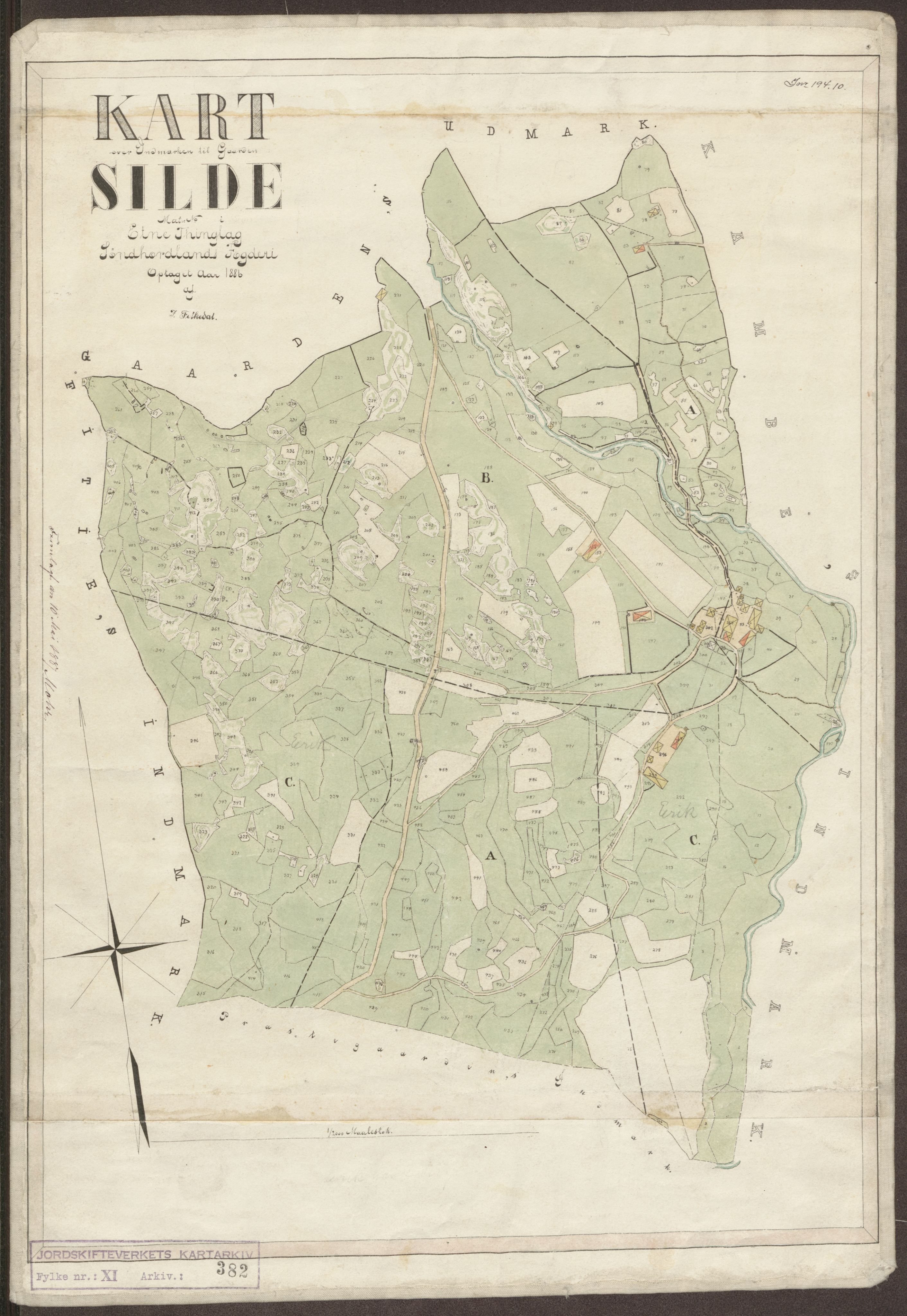 Jordskifteverkets kartarkiv, AV/RA-S-3929/T, 1859-1988, s. 487