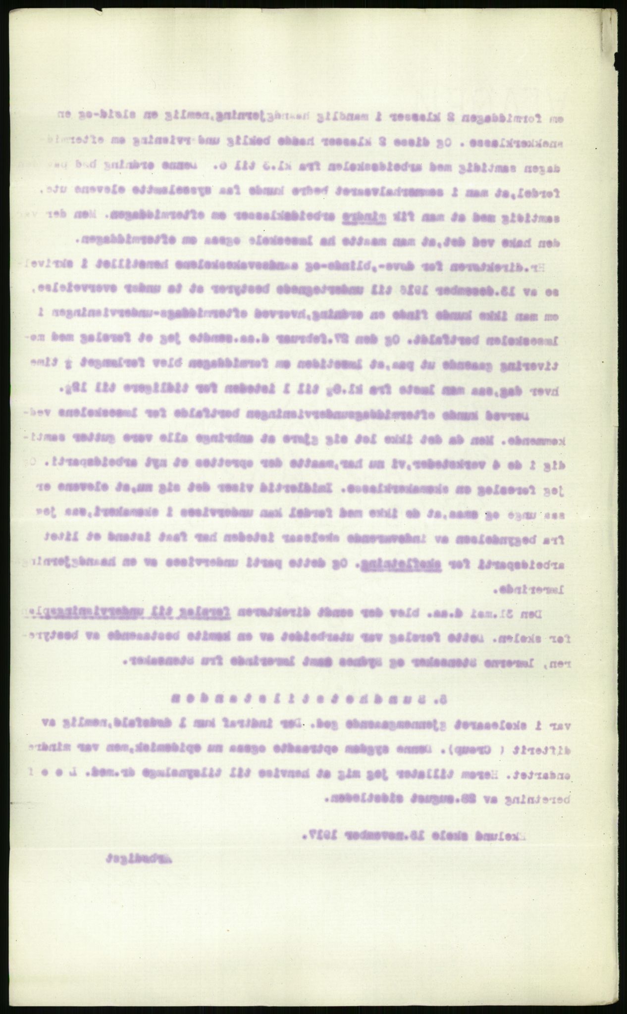 Kirke- og undervisningsdepartementet, 1. skolekontor D, RA/S-1021/F/Fh/Fhr/L0098: Eikelund off. skole for evneveike, 1897-1947, s. 1231