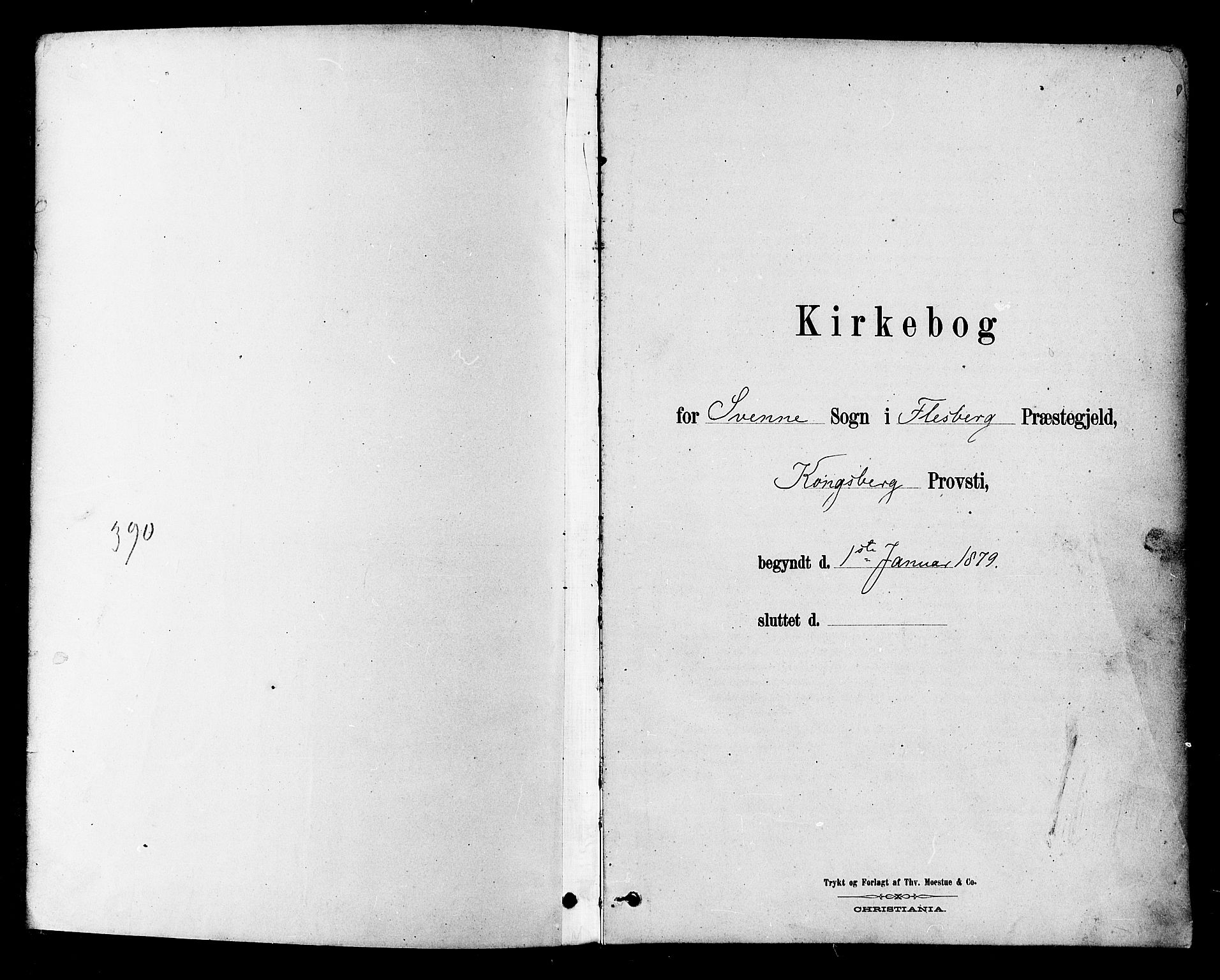 Flesberg kirkebøker, SAKO/A-18/F/Fb/L0001: Ministerialbok nr. II 1, 1879-1907