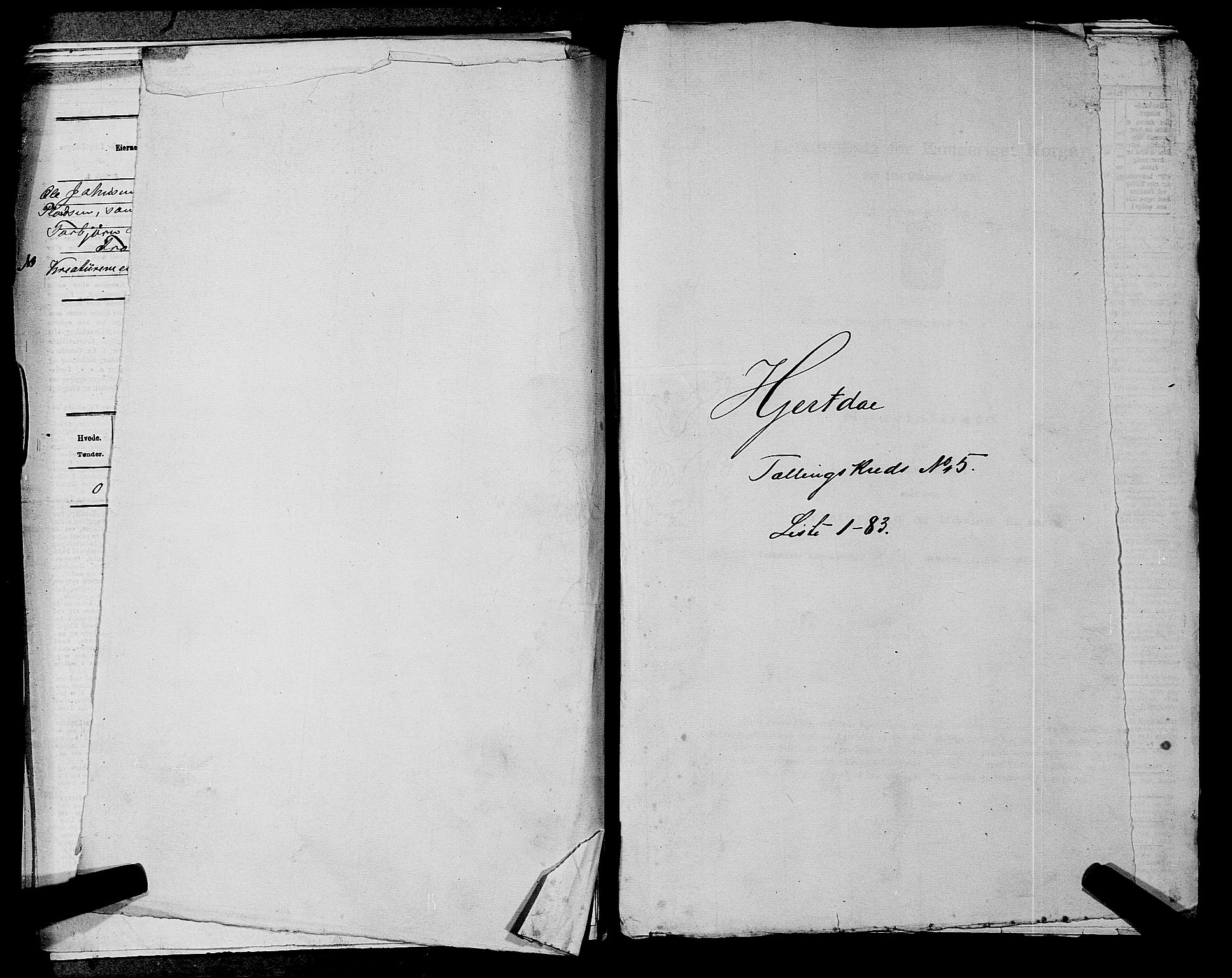 SAKO, Folketelling 1875 for 0827P Hjartdal prestegjeld, 1875, s. 642