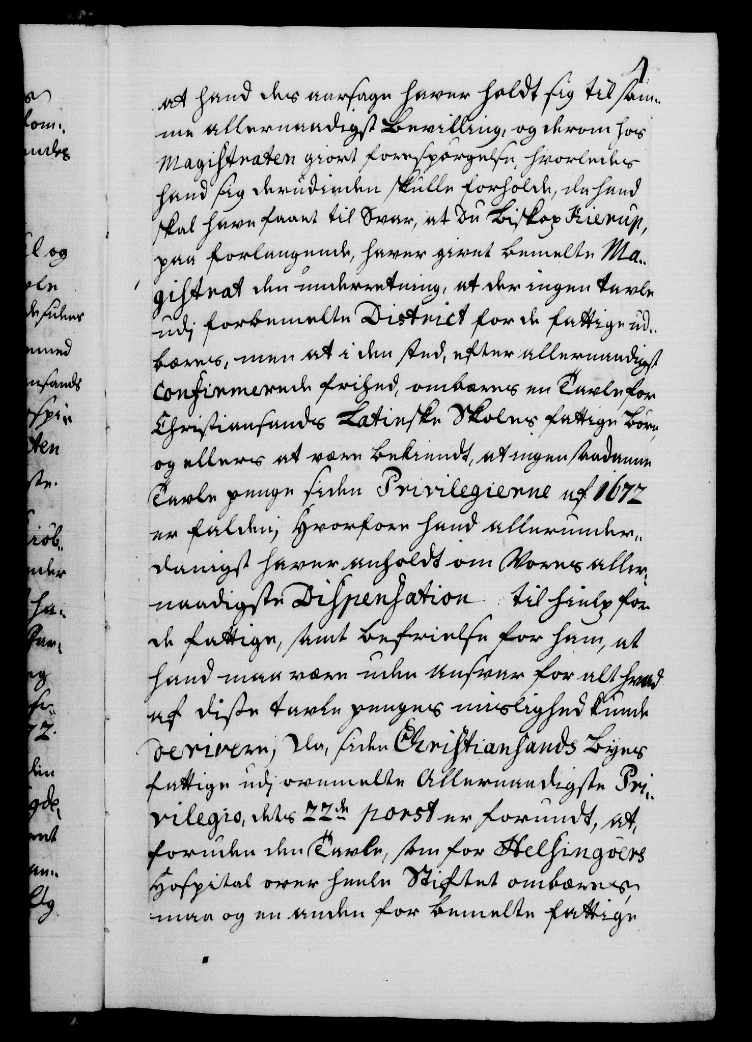 Danske Kanselli 1572-1799, AV/RA-EA-3023/F/Fc/Fca/Fcab/L0029: Norske tegnelser, 1741-1743, s. 4a