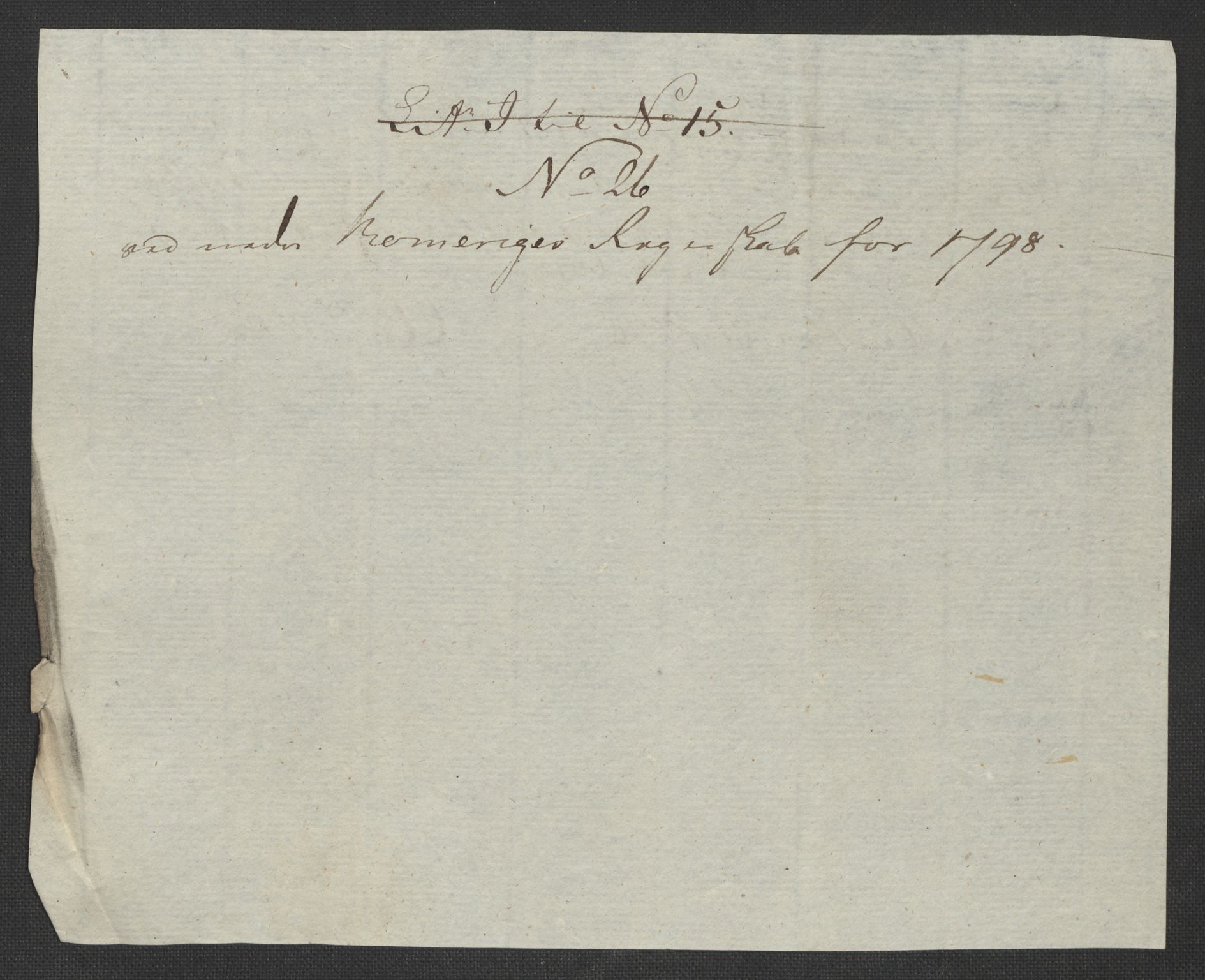 Rentekammeret inntil 1814, Reviderte regnskaper, Fogderegnskap, RA/EA-4092/R11/L0674: Fogderegnskap Nedre Romerike, 1798, s. 141