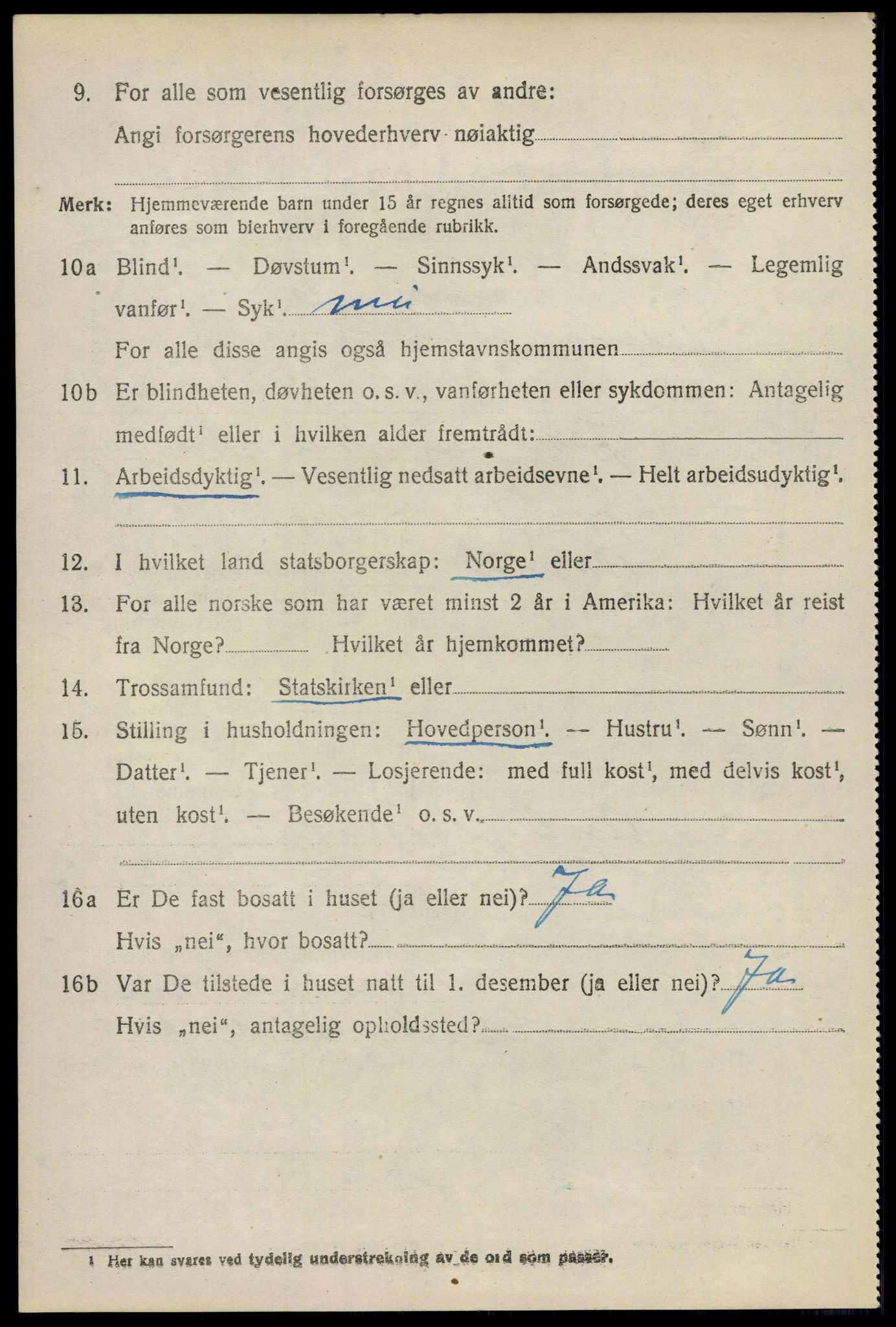 SAO, Folketelling 1920 for 0226 Sørum herred, 1920, s. 2100
