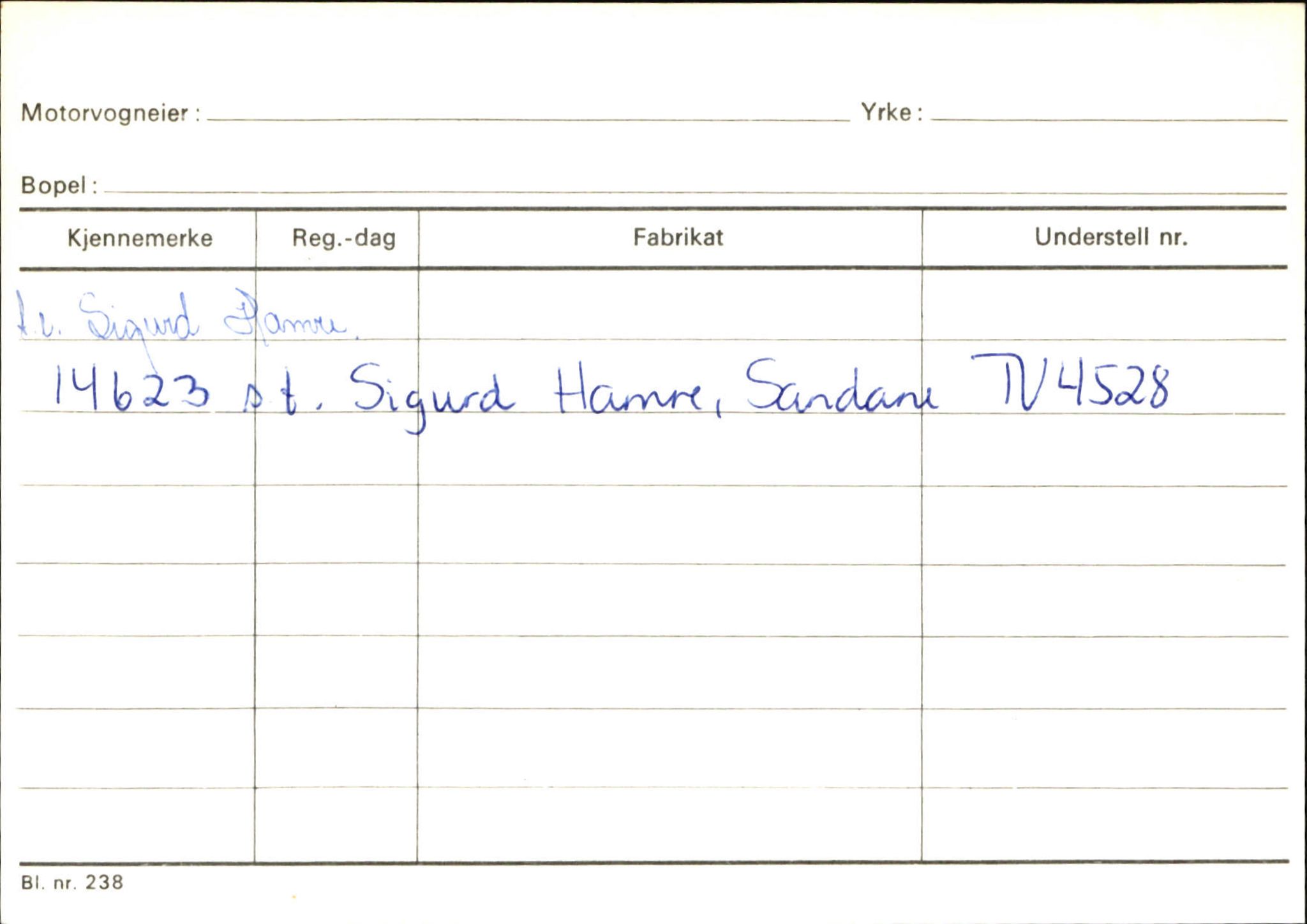 Statens vegvesen, Sogn og Fjordane vegkontor, AV/SAB-A-5301/4/F/L0131: Eigarregister Høyanger P-Å. Stryn S-Å, 1945-1975, s. 1416