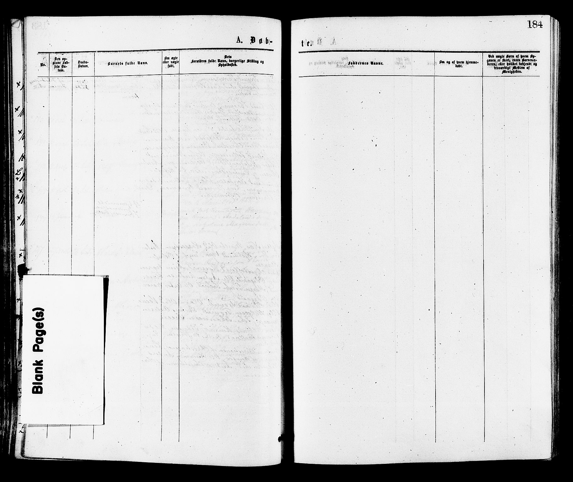Norderhov kirkebøker, AV/SAKO-A-237/F/Fa/L0015: Ministerialbok nr. 15, 1875-1884, s. 184