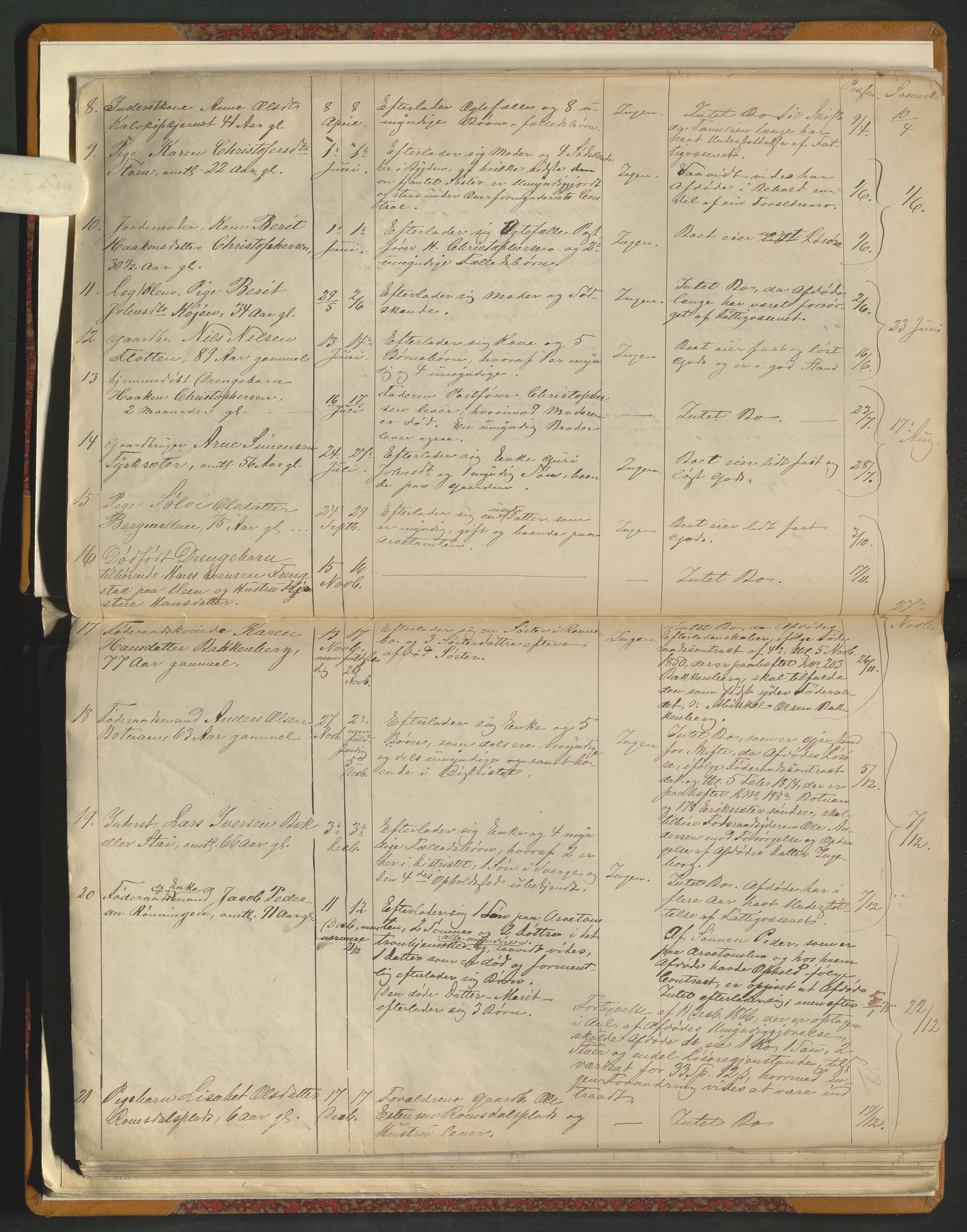 Kvikne lensmannskontor, AV/SAH-LHK-023/H/Ha/L0001/0001: Dødsfallsprotokoller / Dødsfallsprotokoll, 1839-1928