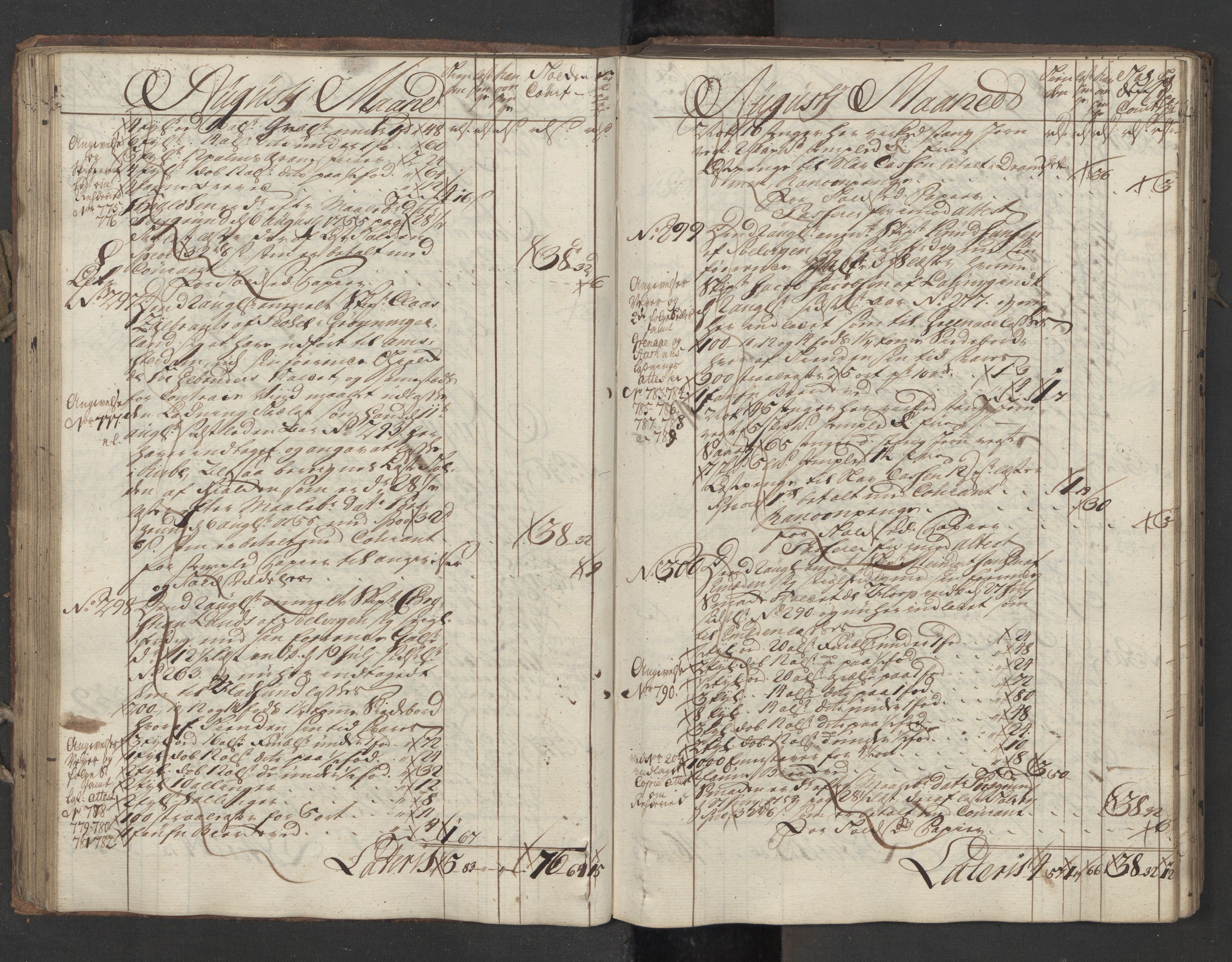 Generaltollkammeret, tollregnskaper, AV/RA-EA-5490/R12/L0029/0001: Tollregnskaper Langesund / Utgående hovedtollbok, 1756, s. 71b-72a