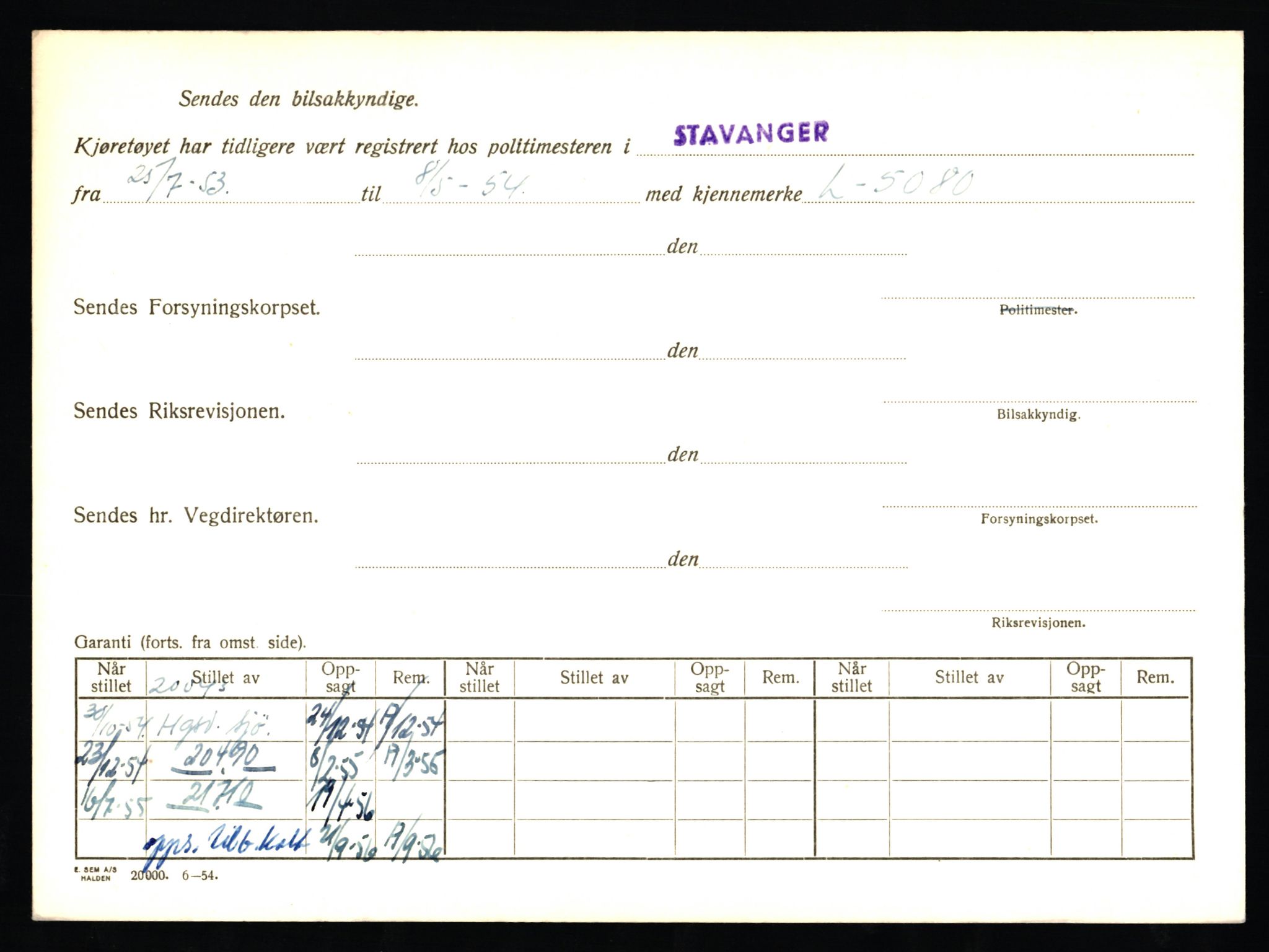 Stavanger trafikkstasjon, AV/SAST-A-101942/0/F/L0048: L-29100 - L-29899, 1930-1971, s. 12