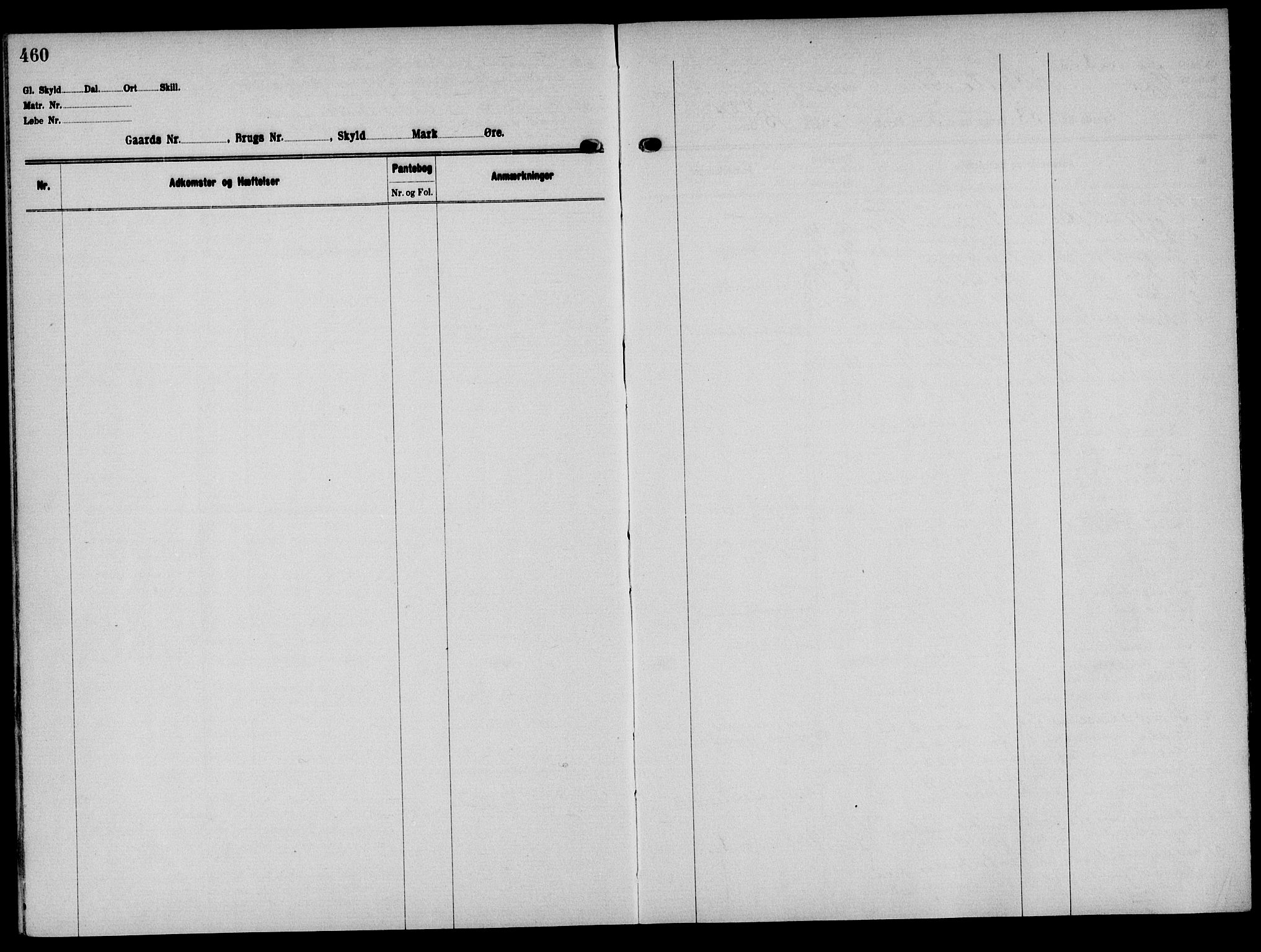 Solør tingrett, AV/SAH-TING-008/H/Ha/Hak/L0004: Panteregister nr. IV, 1900-1935, s. 460
