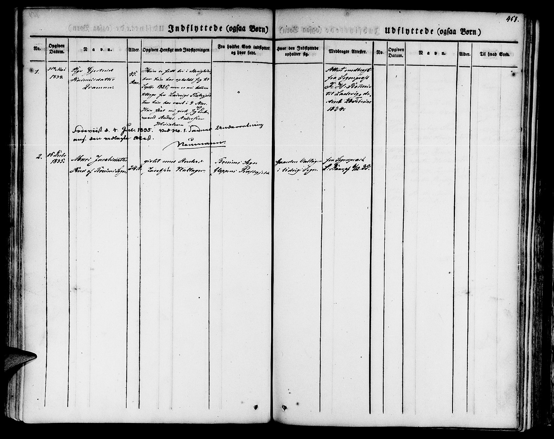 Innvik sokneprestembete, SAB/A-80501: Ministerialbok nr. A 4II, 1832-1846, s. 453