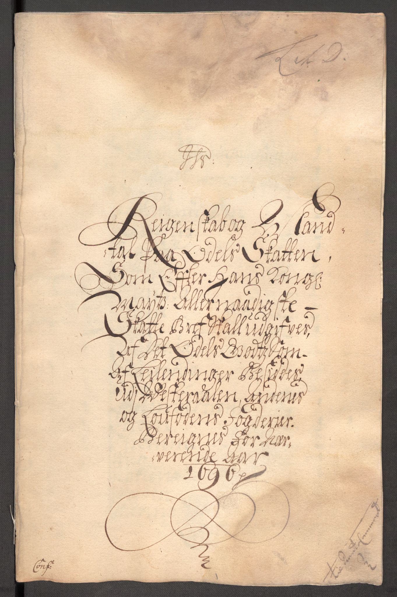 Rentekammeret inntil 1814, Reviderte regnskaper, Fogderegnskap, RA/EA-4092/R67/L4678: Fogderegnskap Vesterålen, Andenes og Lofoten, 1696-1708, s. 48