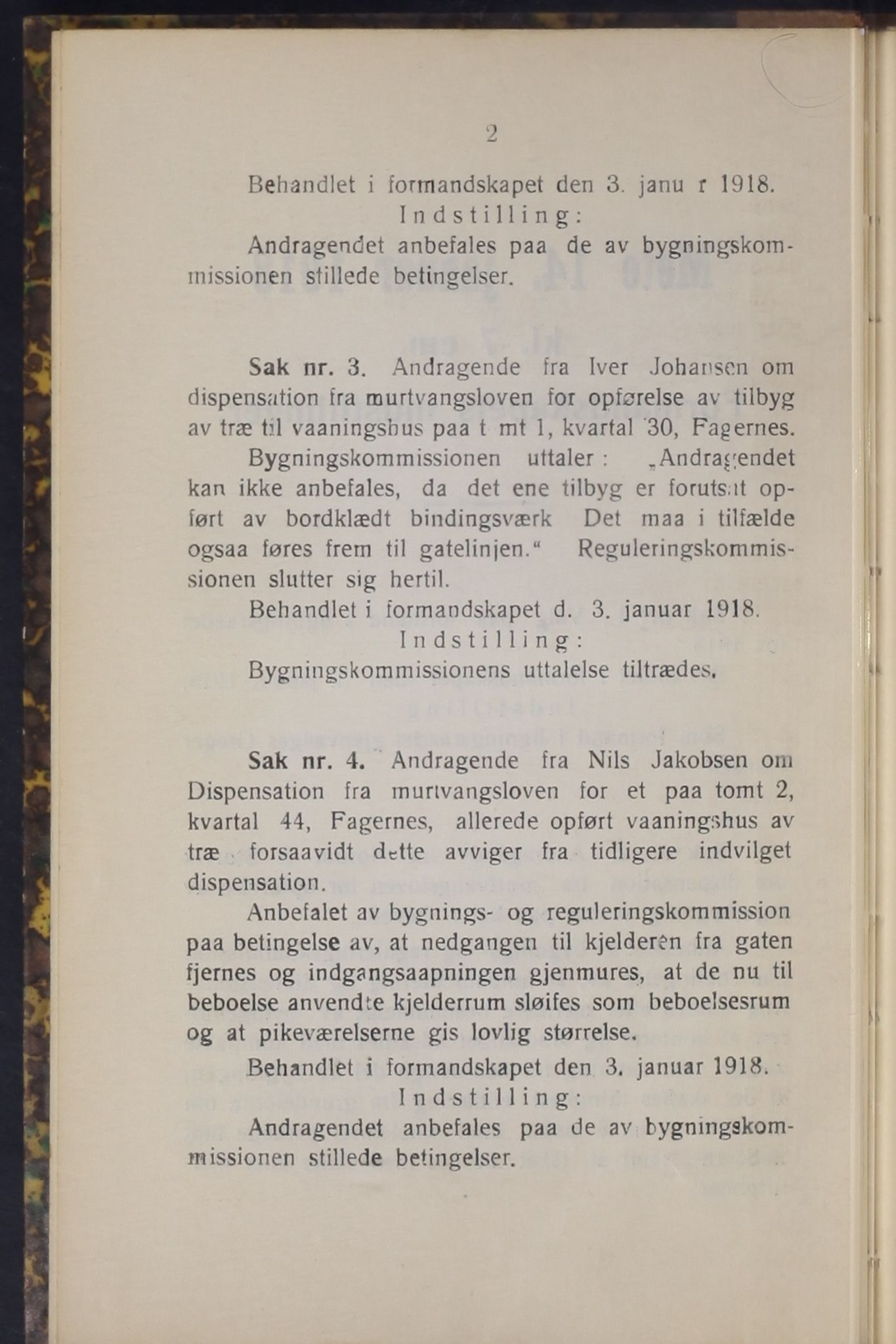 Narvik kommune. Formannskap , AIN/K-18050.150/A/Ab/L0008: Møtebok, 1918