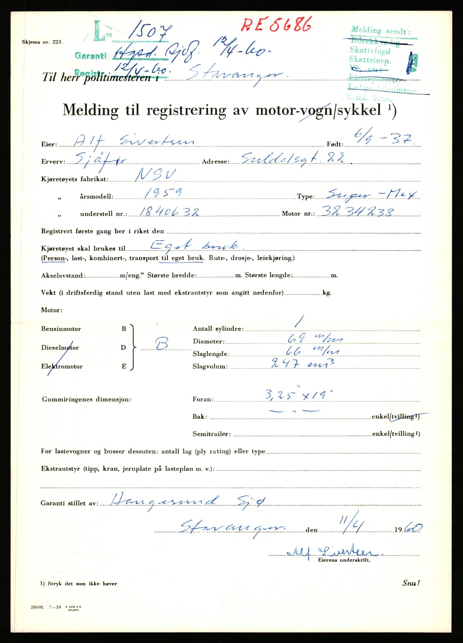 Stavanger trafikkstasjon, AV/SAST-A-101942/0/F/L0005: L-1350 - L-1699, 1930-1971, s. 1073